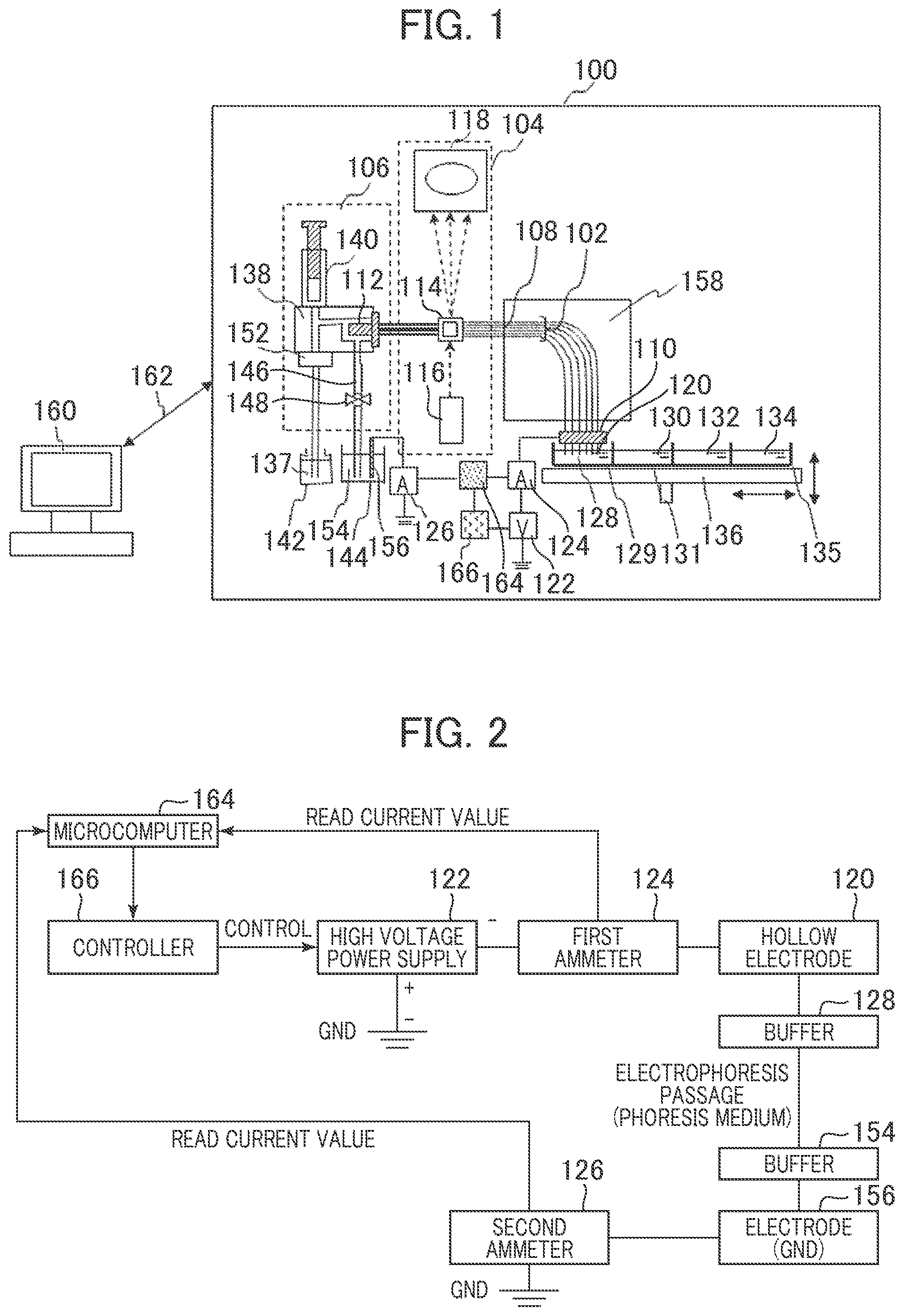 Patent US12345994 — Electrophoresis device — Figure 1