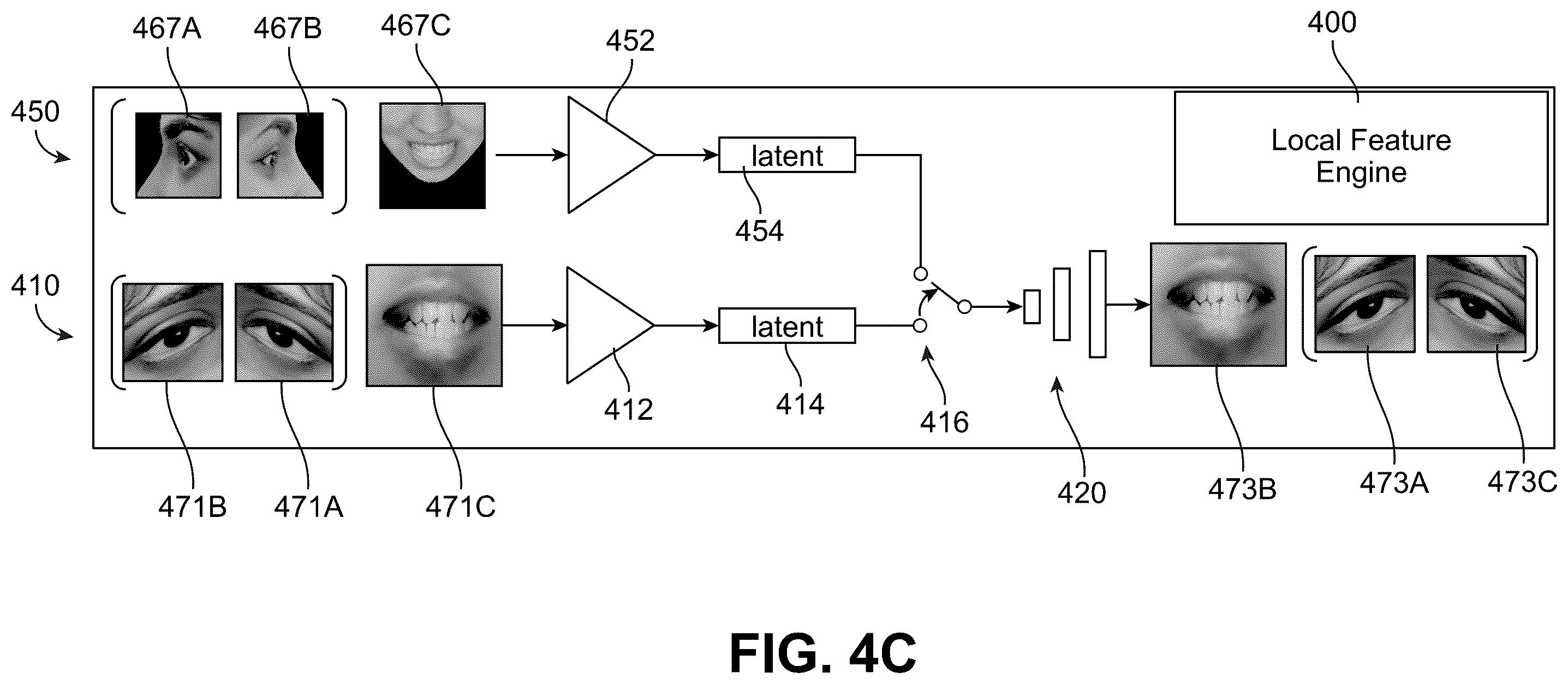 Patent US12347032 Figure 6 – Facial texture synthesis for three-dimensional morphable models