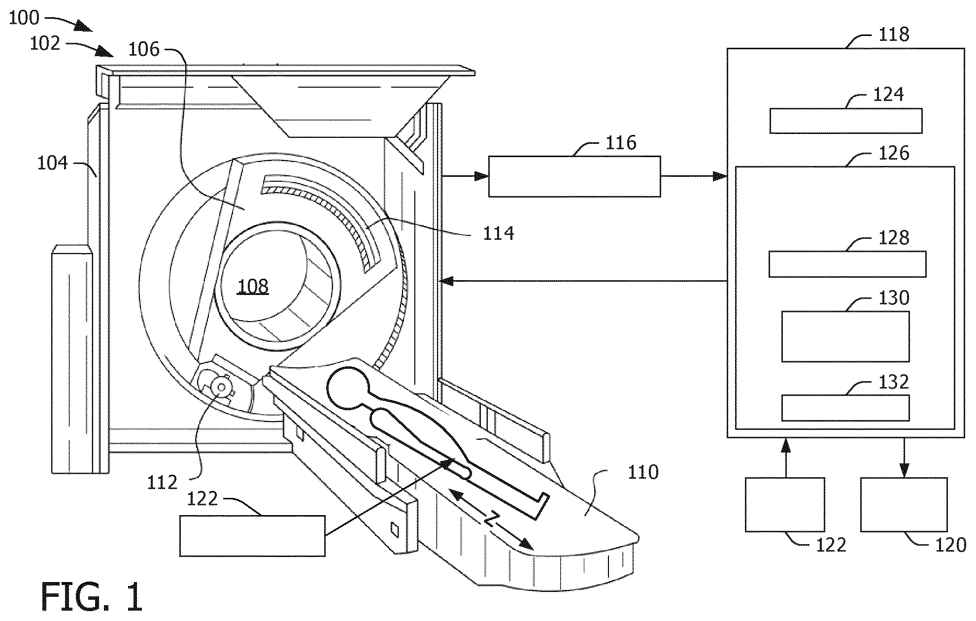 Patent US12347053 — 3-D virtual endoscopy rendering — Figure 1