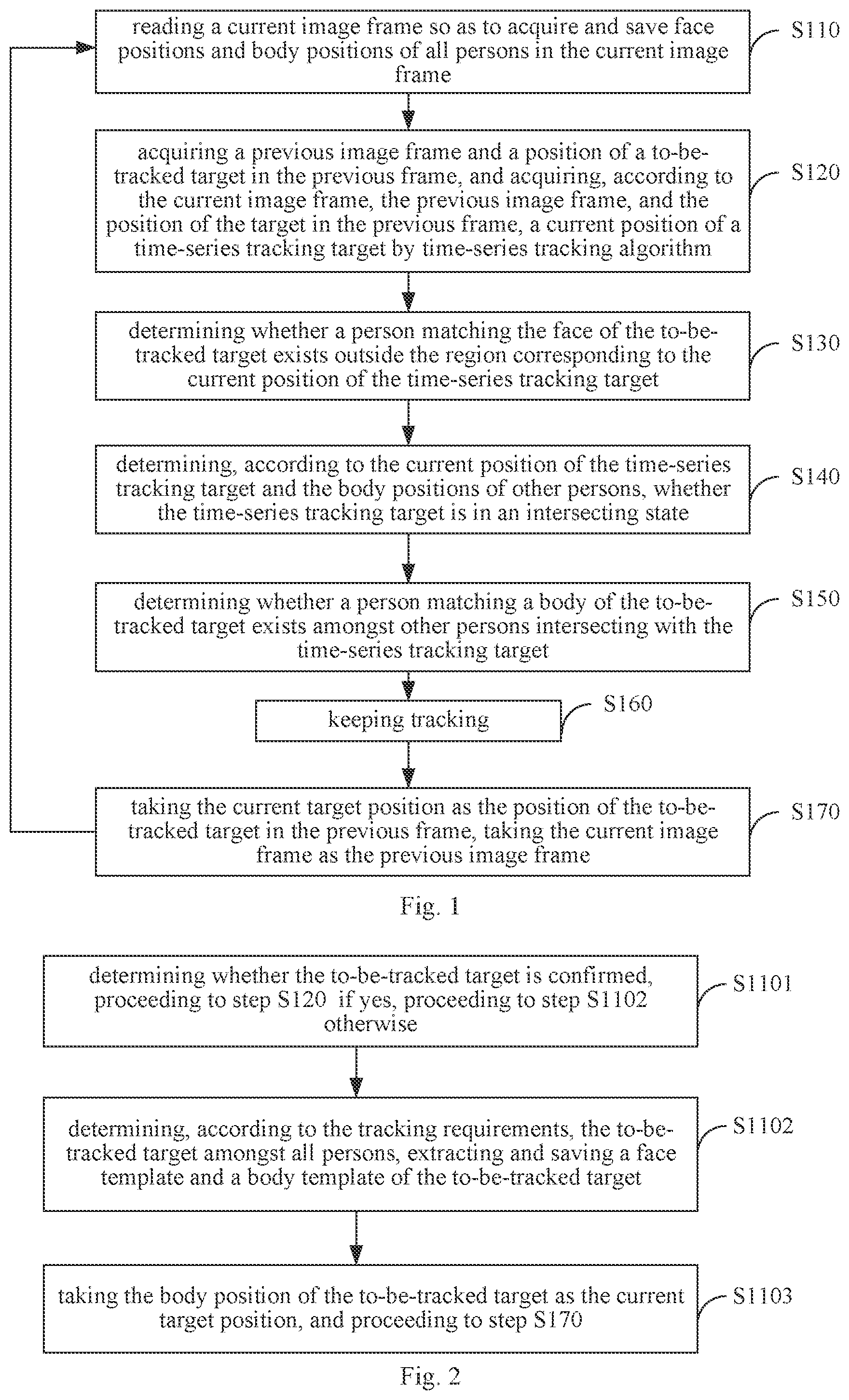 Patent US12347120 Figure 1 – Vision-based target tracking method, system, equipment, and storage medium