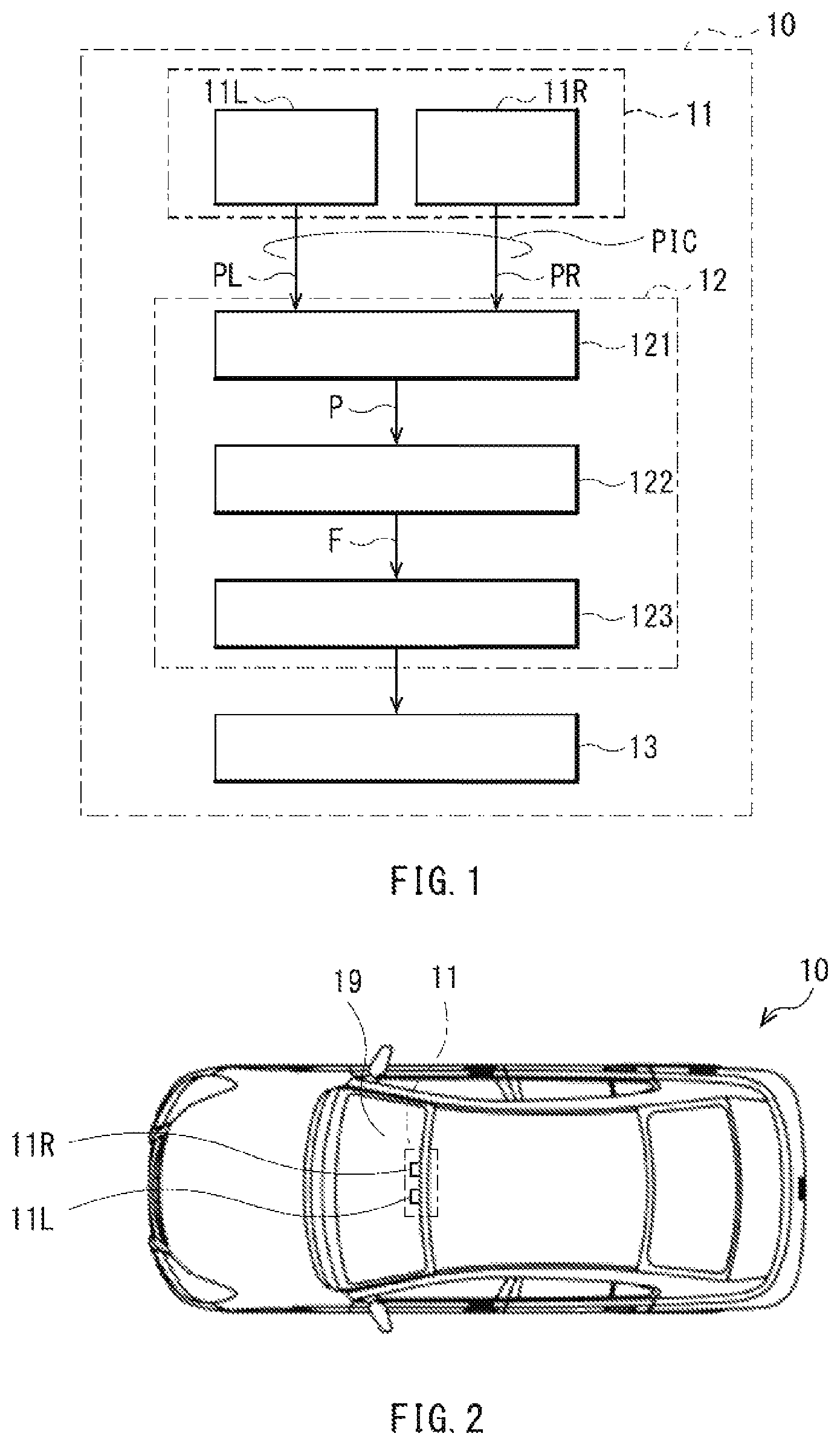 Patent US12347172 — Image processing apparatus and vehicle — Figure 1