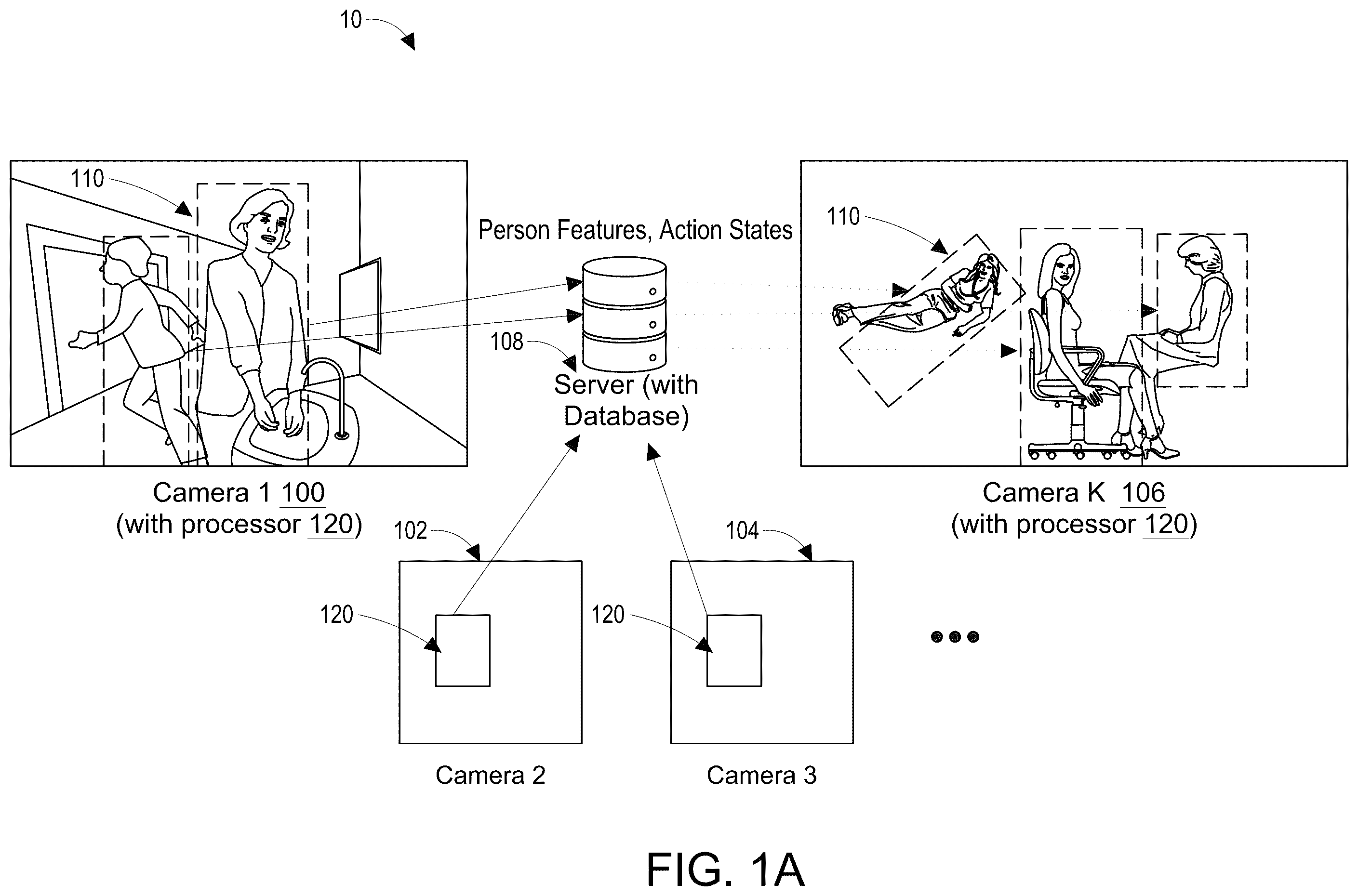 Patent US12347202 Figure 1 – System and method for monitoring clinical activities