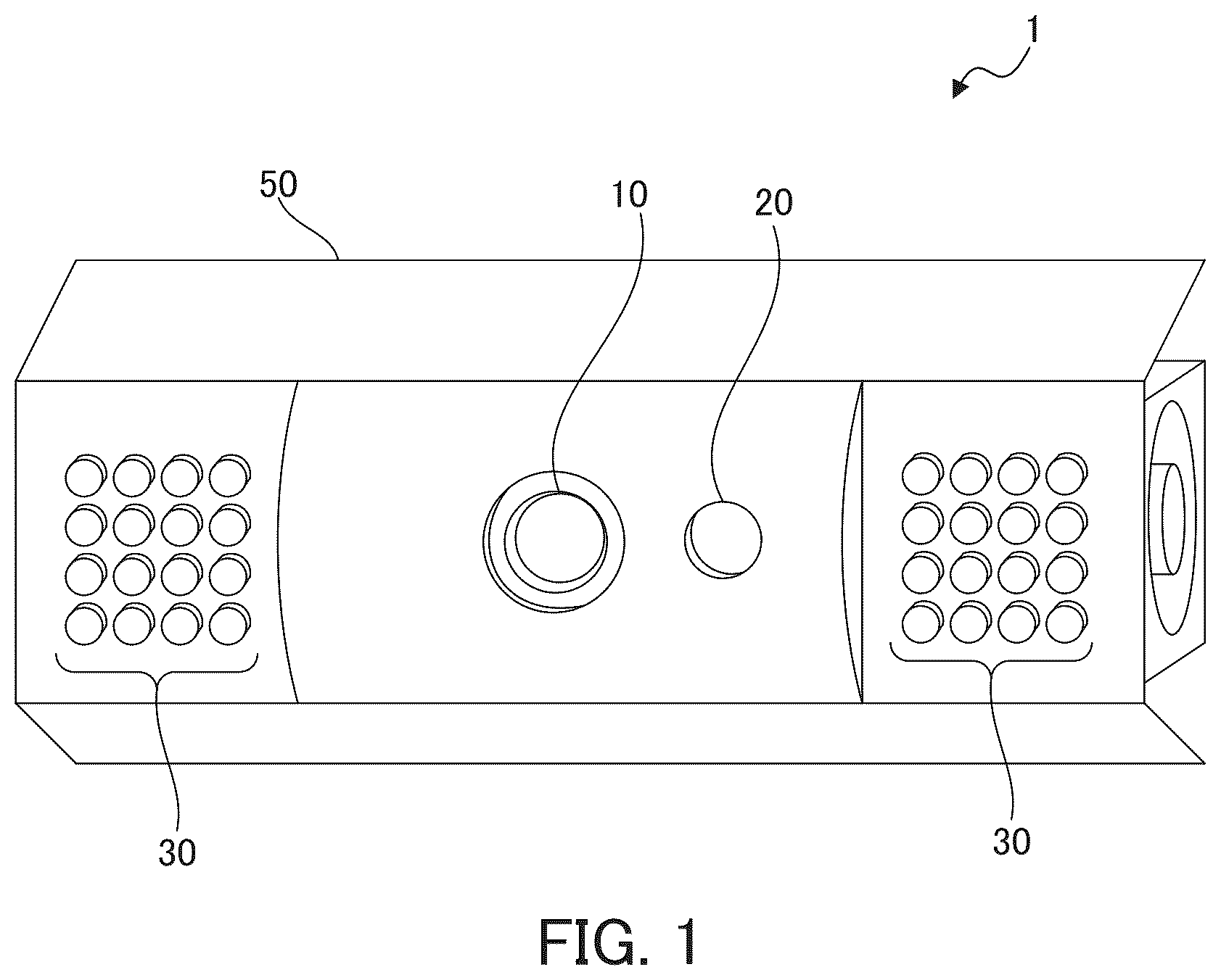 Patent US12347232 — Imaging apparatus for authentication and authentication system — Figure 1