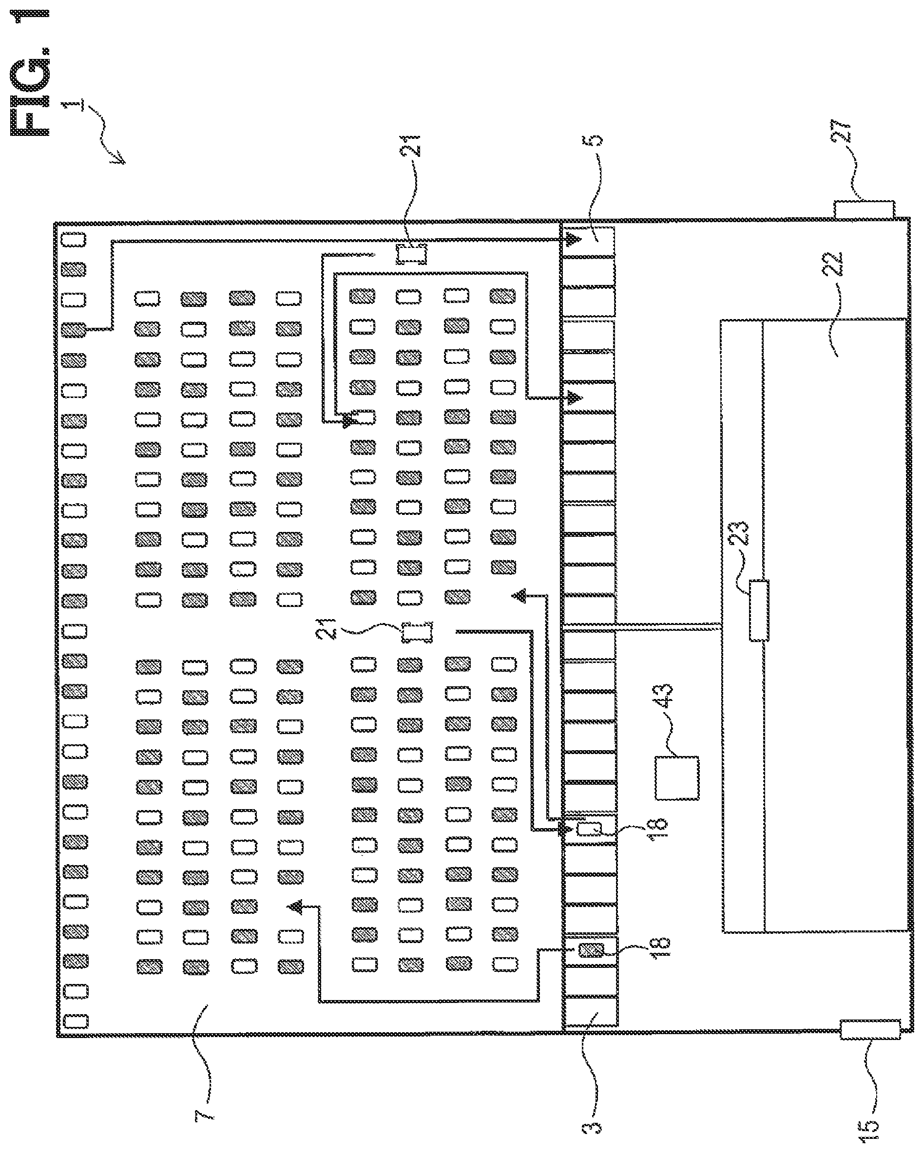 Patent US12347244 — Abnormality determination parking support device, method, and system — Figure 1