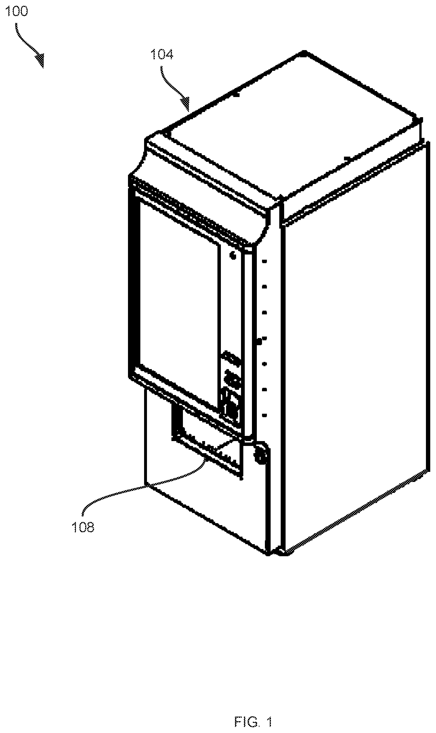 Patent US12347258 — Automatic asset management system — Figure 1