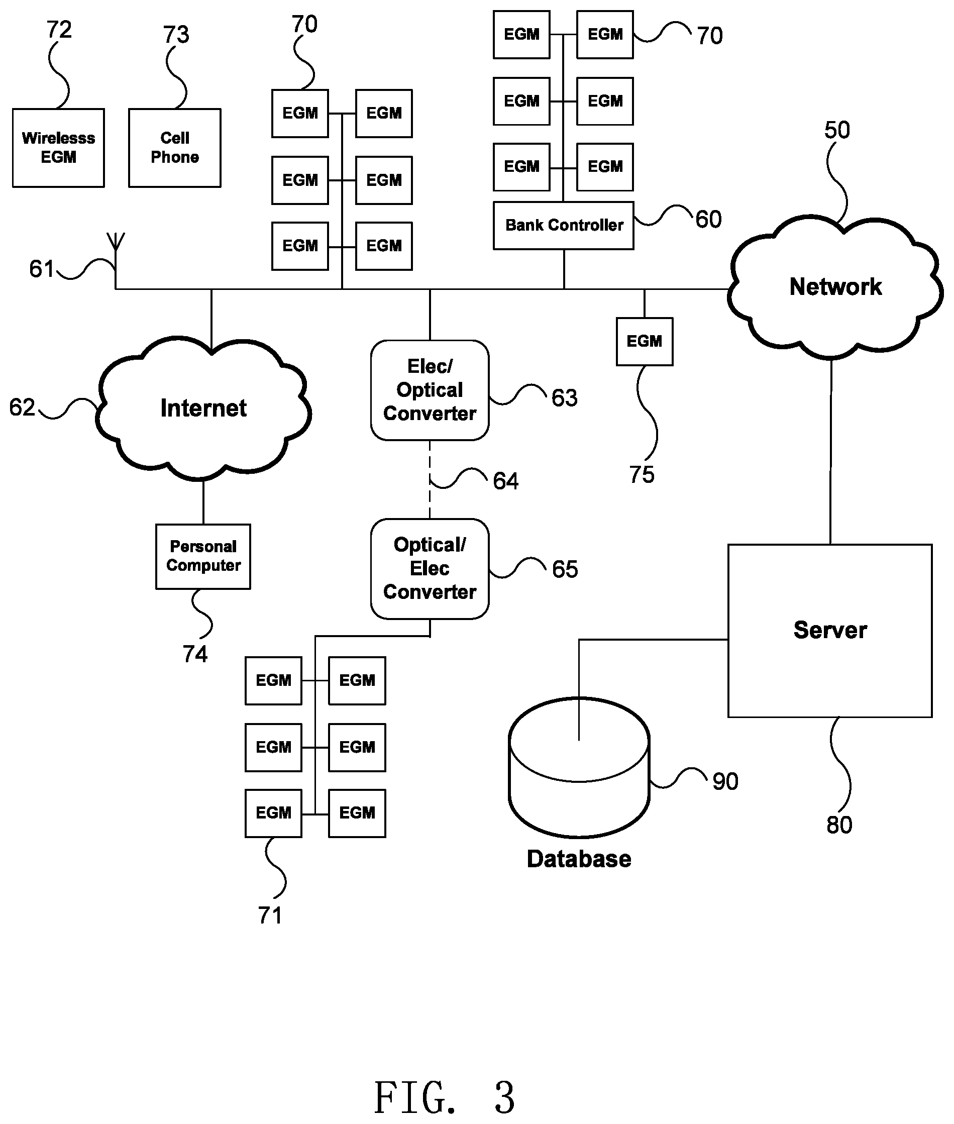 Patent US12347281 Figure 6 – Gaming device having multiple game play option