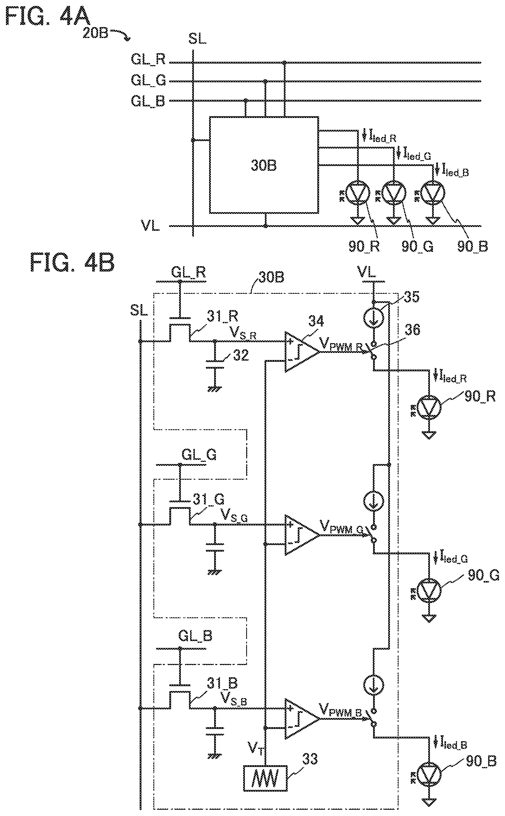 Patent US12347364 Figure 4 – Display and electronic device including the display