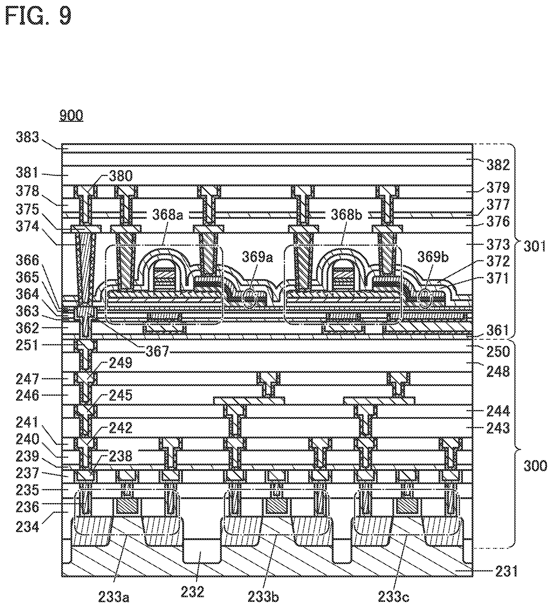 Patent US12347364 Figure 9 – Display and electronic device including the display