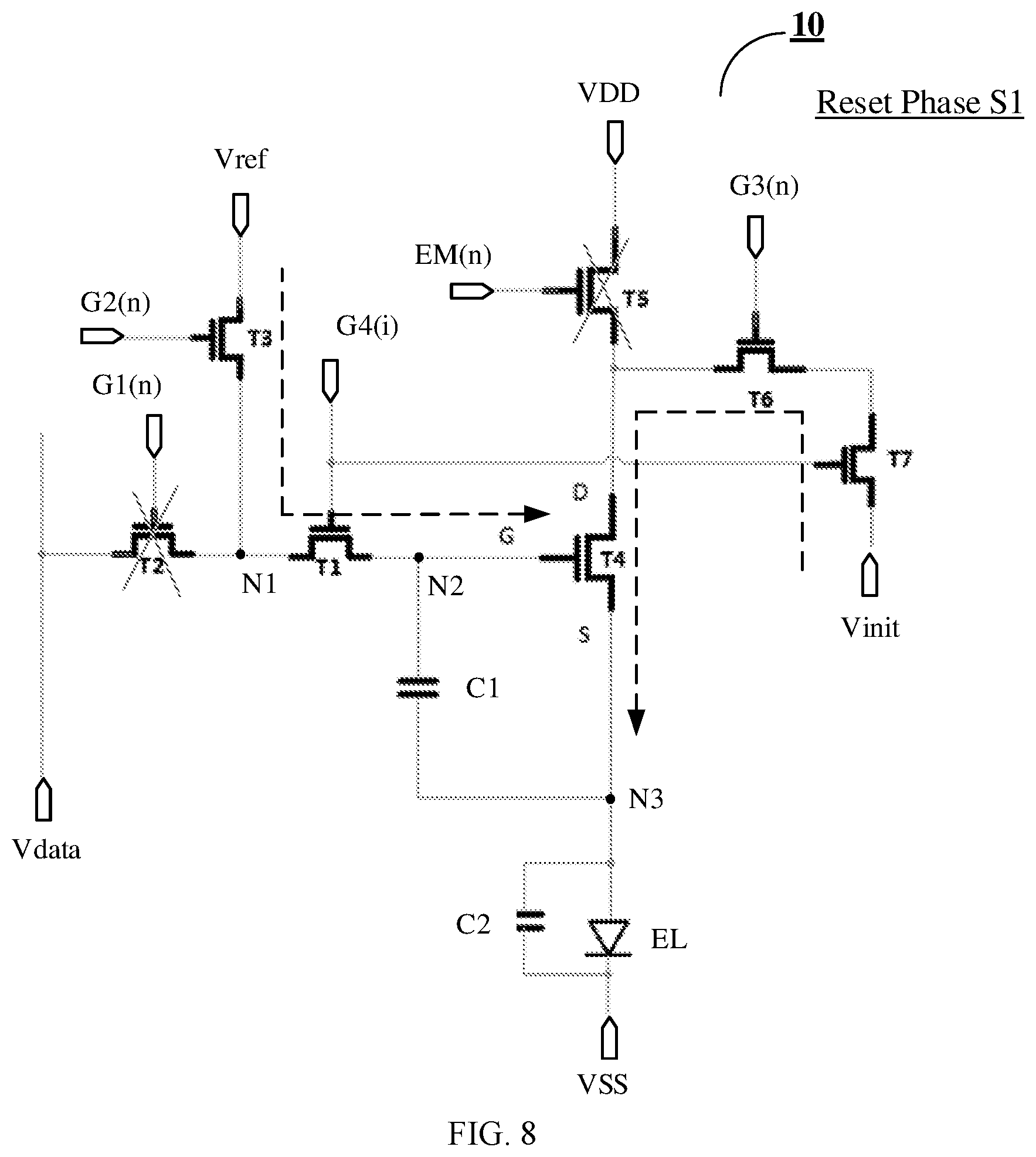 Patent US12347379 Figure 6 – Pixel circuit and driving method thereof, and display device