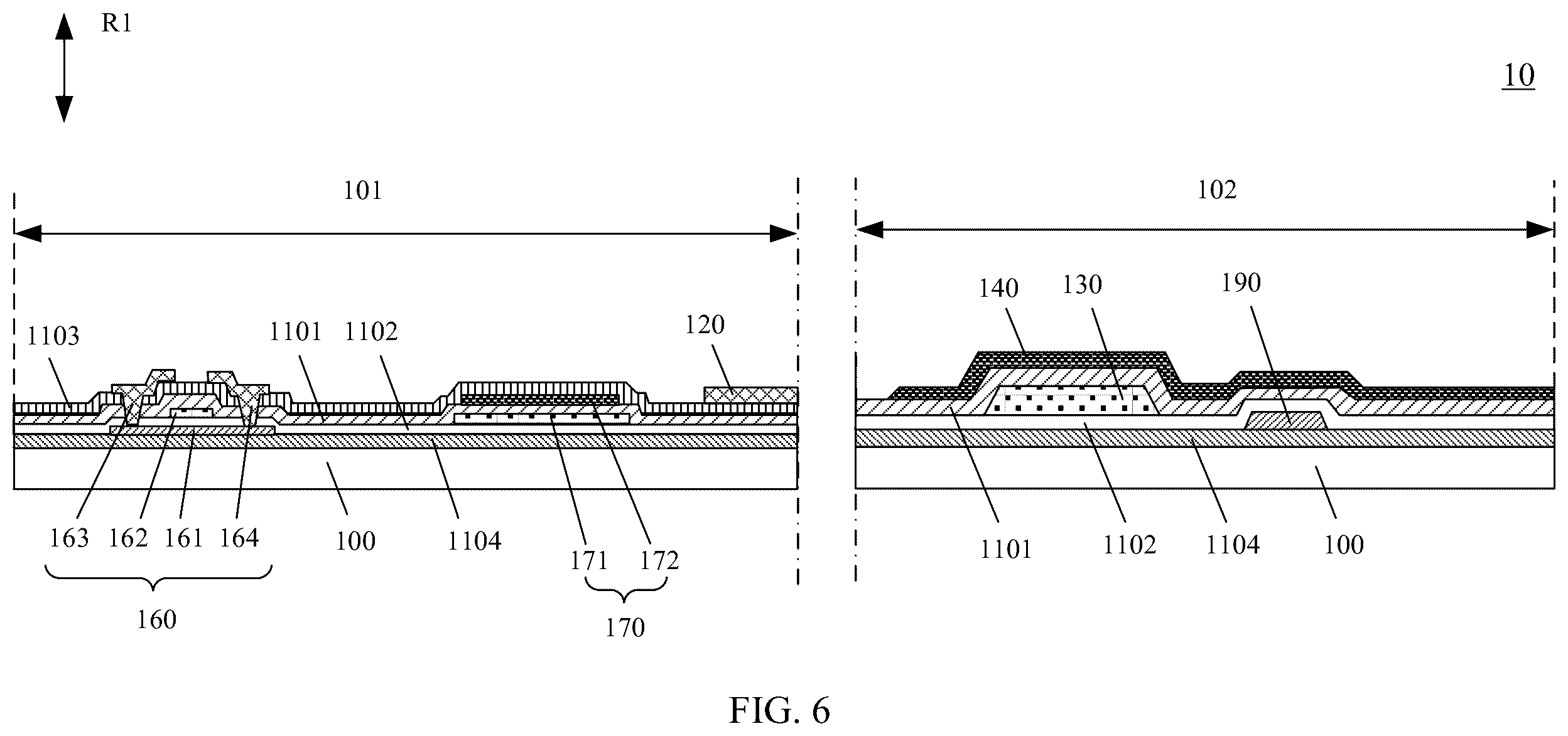 Patent US12347384 Figure 5 – Display substrate and display device