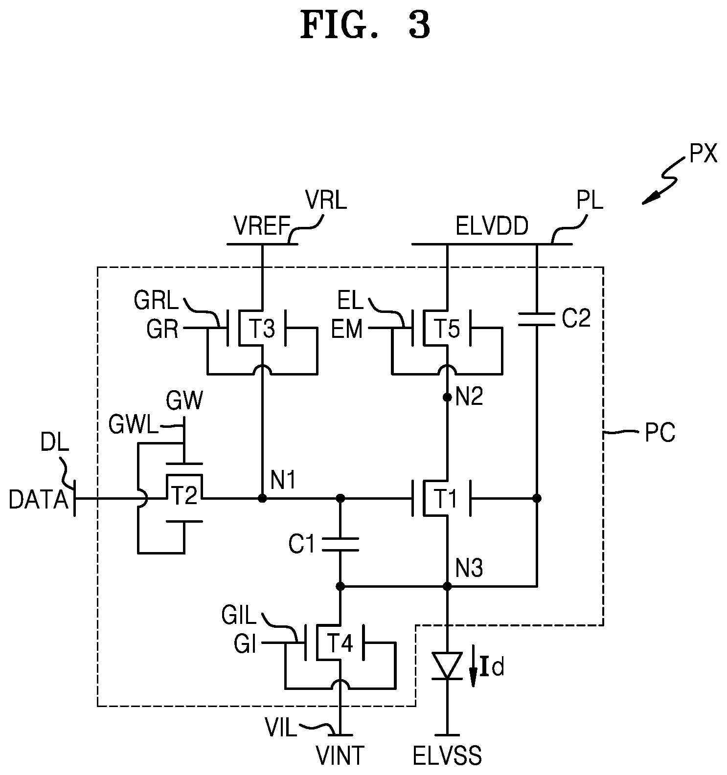 Patent US12347386 Figure 3 – Display apparatus
