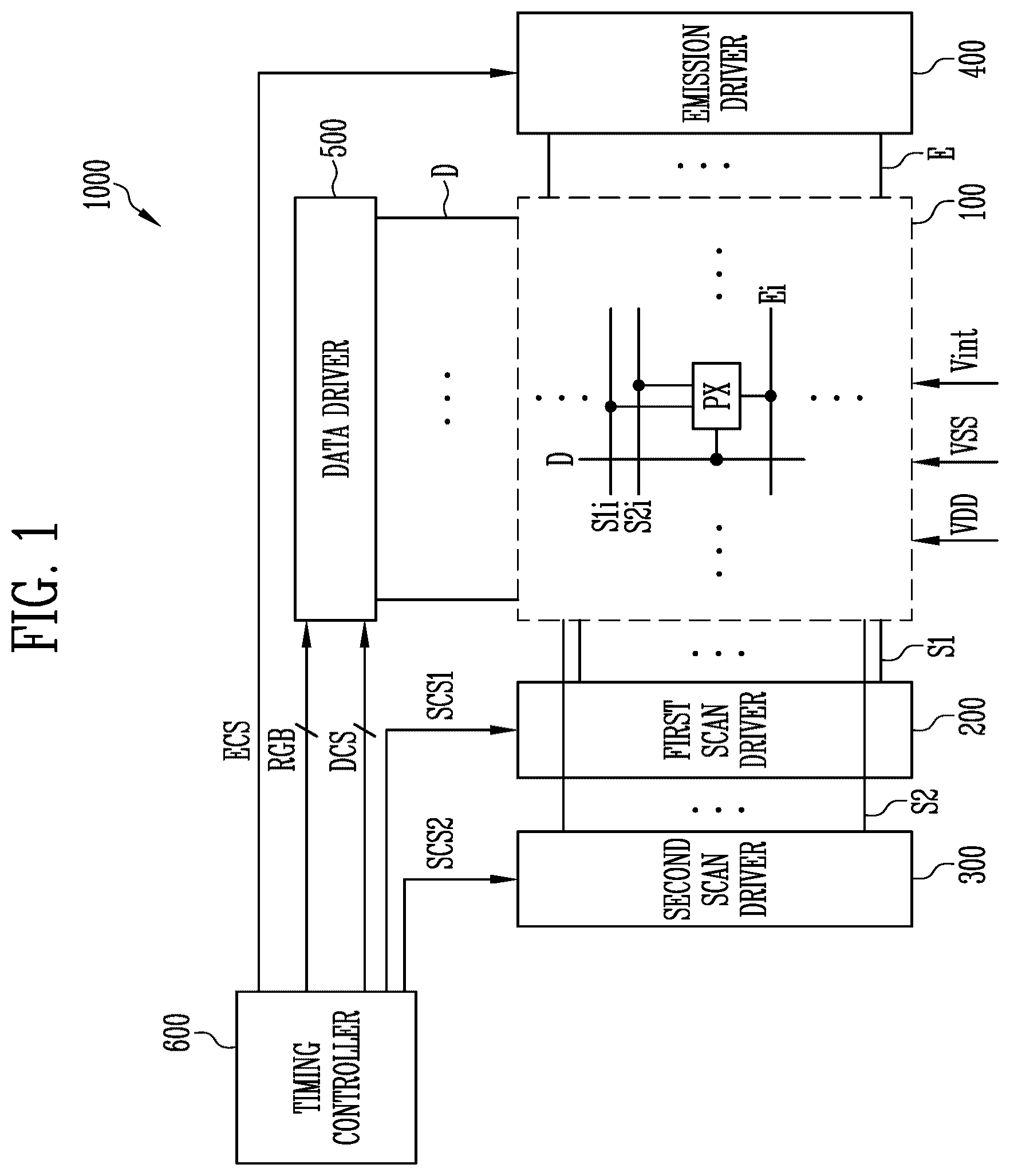 Patent US12347391 — Gate driver and display device including the same — Figure 1