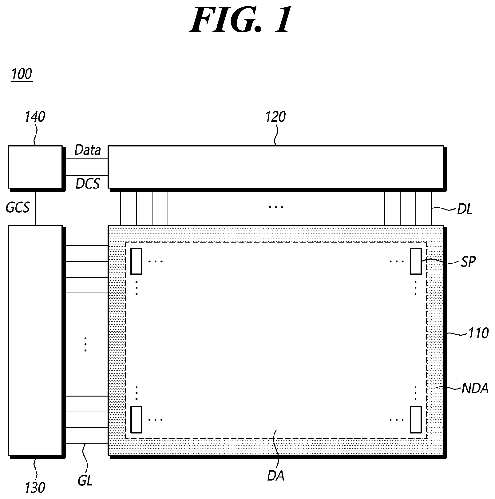 Patent US12347393 Figure 1 – Display device and driving method