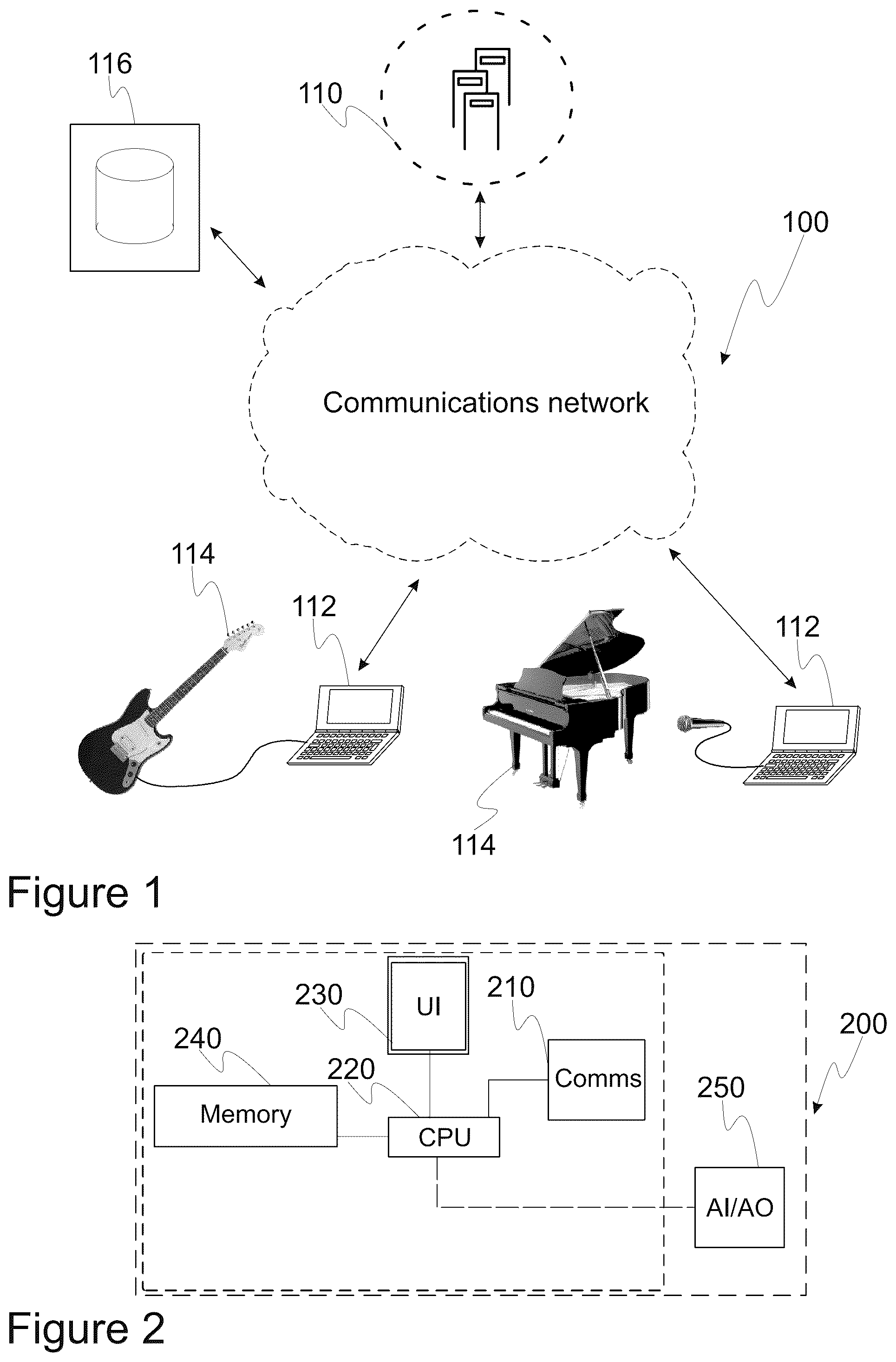 Patent US12347408 — Method for identifying a song — Figure 1