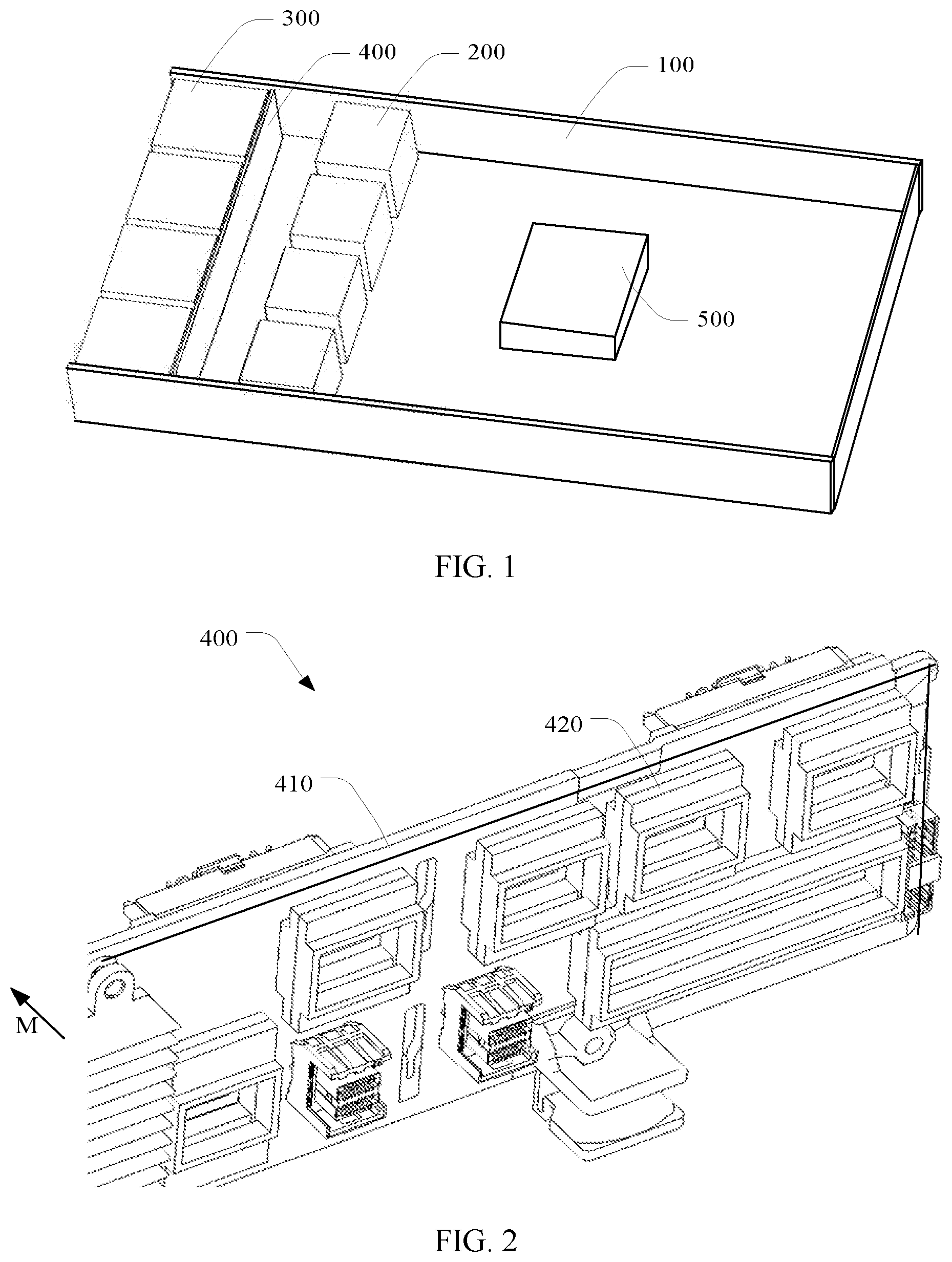 Patent US12347464 — Hard drive backplane assembly and electronic device — Figure 1