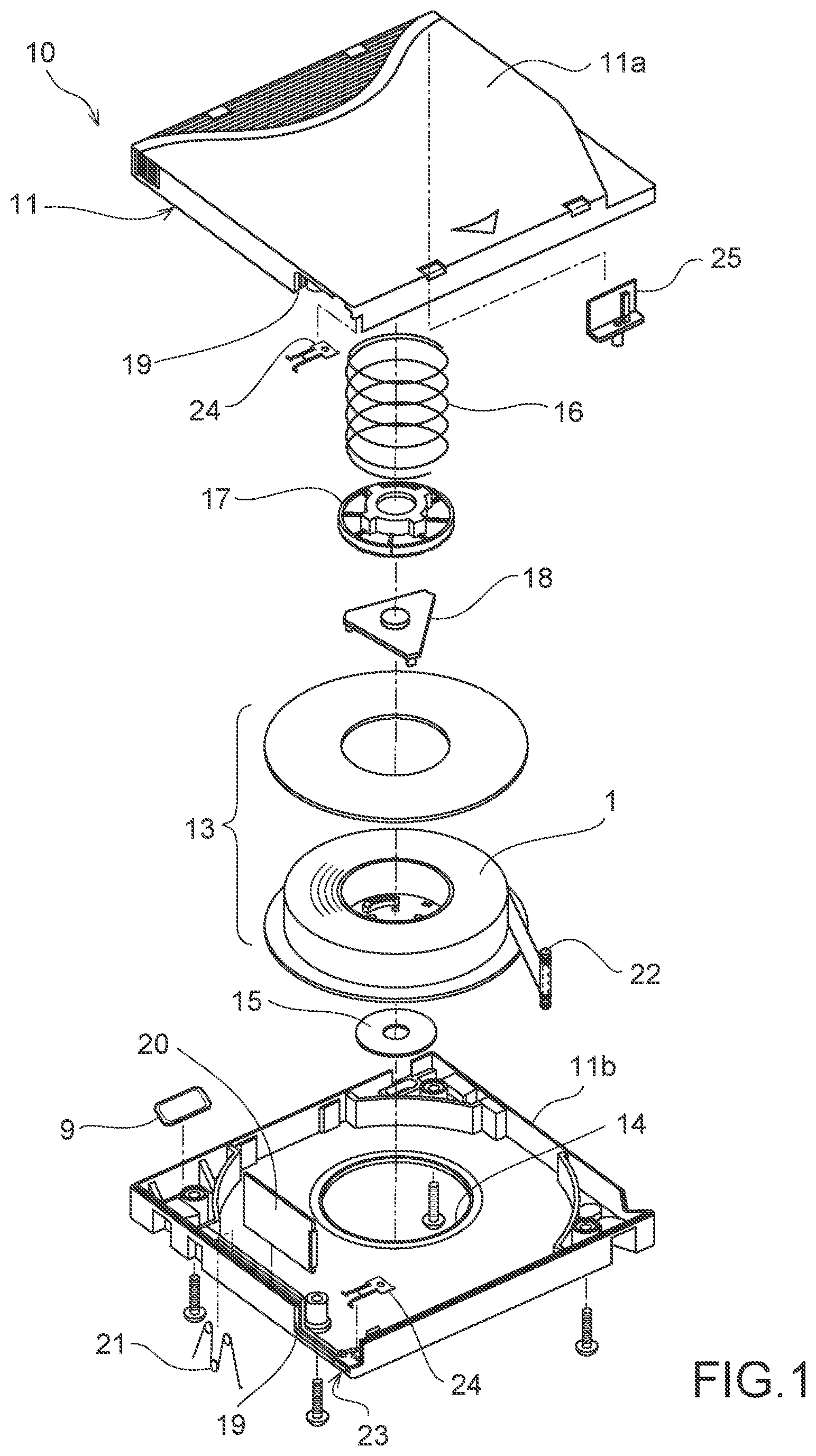 Patent US12347470 Figure 1 – Servo pattern recording method, servo pattern recording apparatus, method of producing magnetic tape, magnetic tape, and tape cartridge