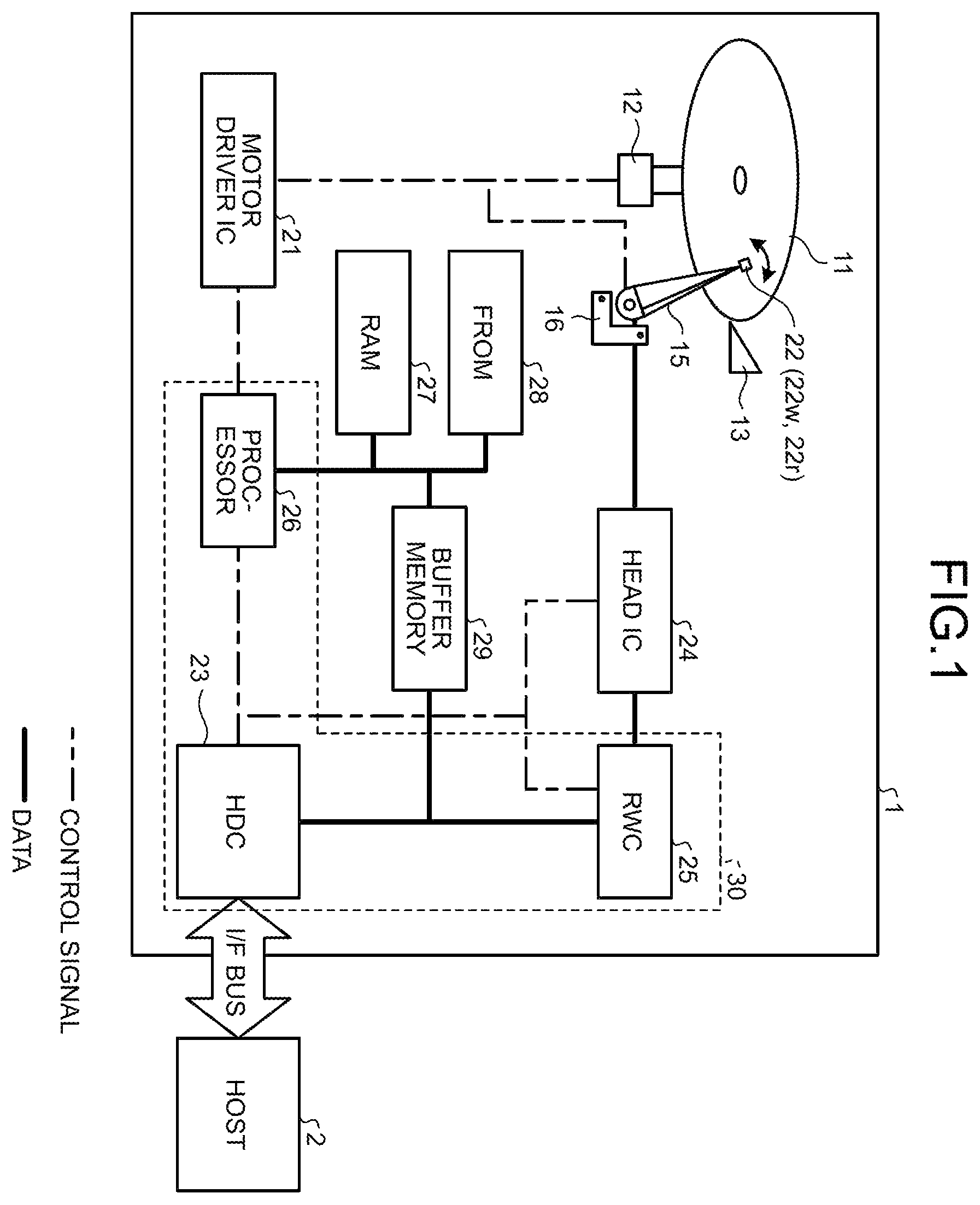 Patent US12347471 — Magnetic disk device and method — Figure 1