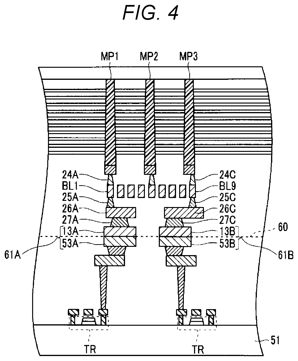 Patent US12347513 Figure 4 – Semiconductor memory device