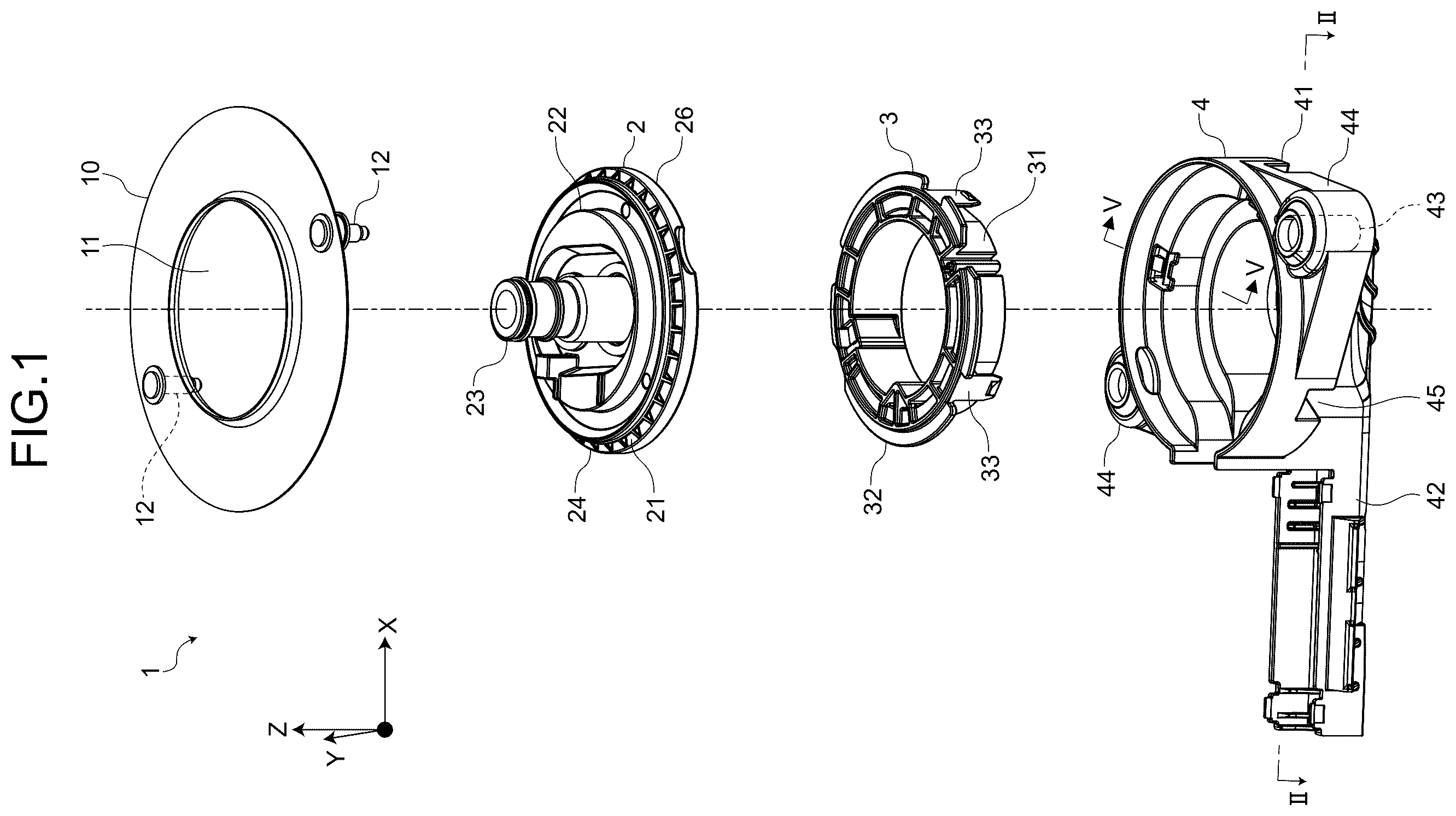 Patent US12347587 — Grommet assembly and wire harness — Figure 1