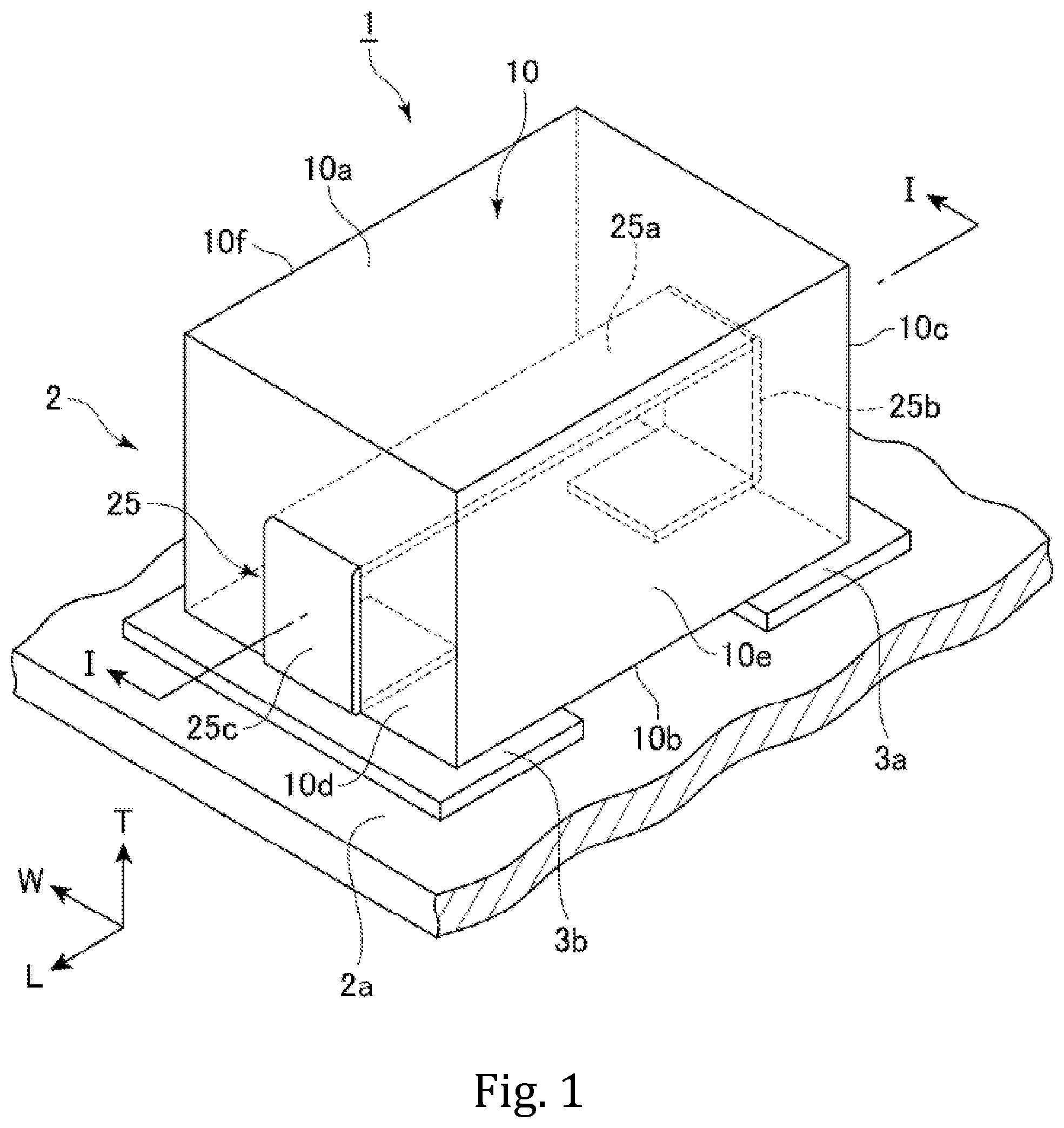 Patent US12347611 — Coil component and method of manufacturing the same — Figure 1