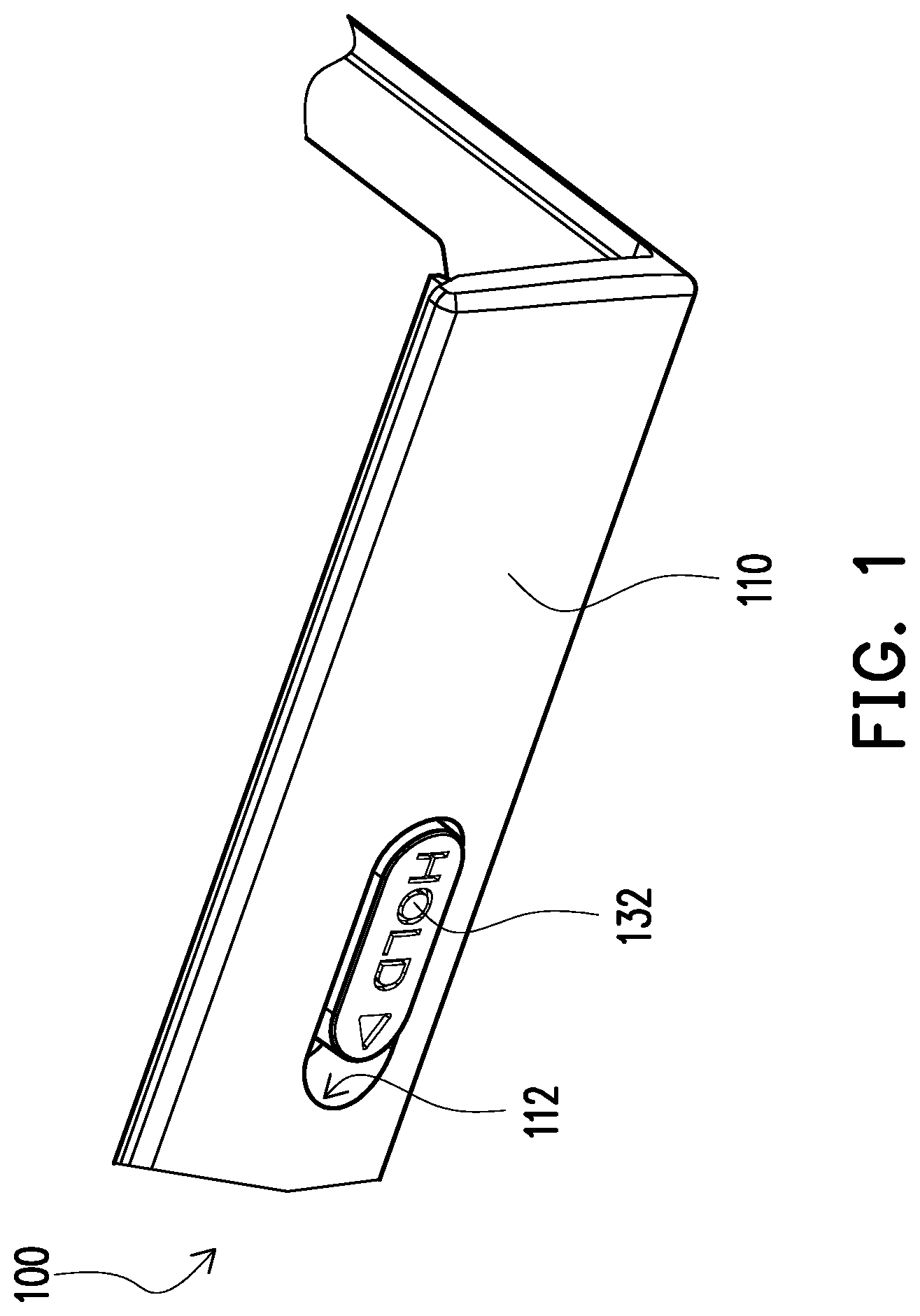 Patent US12347632 — Key device — Figure 1