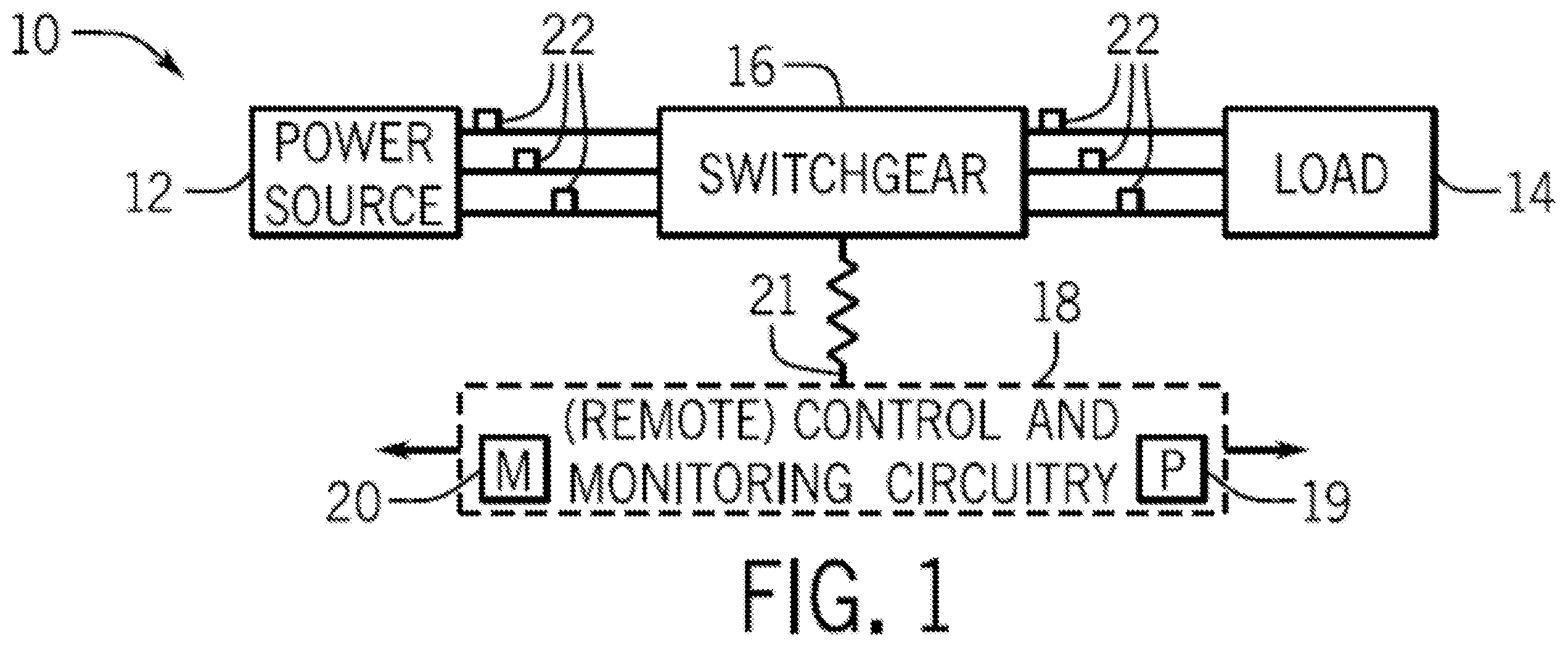 Patent US12347636 — Systems and methods for detecting welded contacts in a switch system — Figure 1