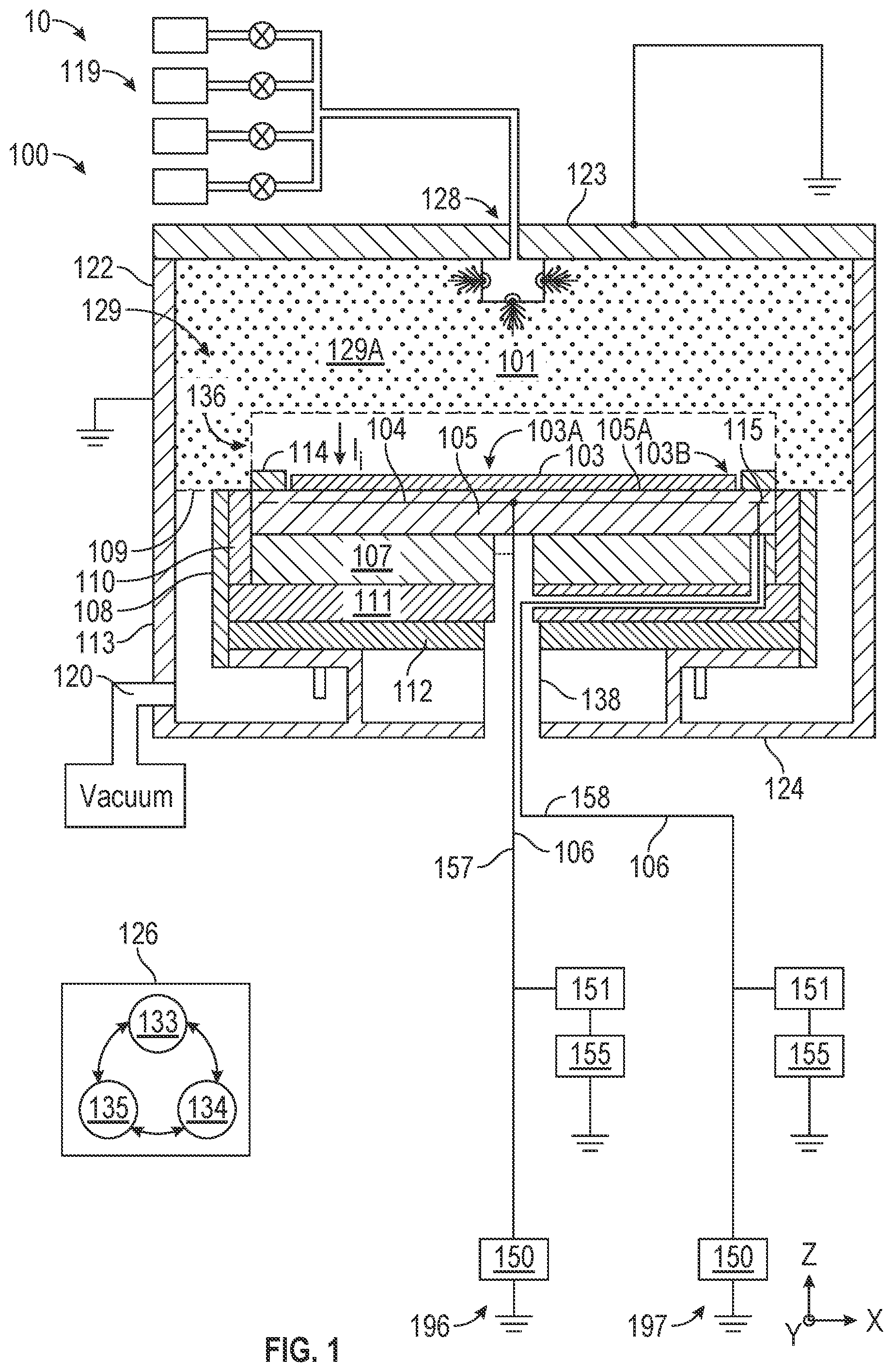 Patent US12347647 — Plasma excitation with ion energy control — Figure 1