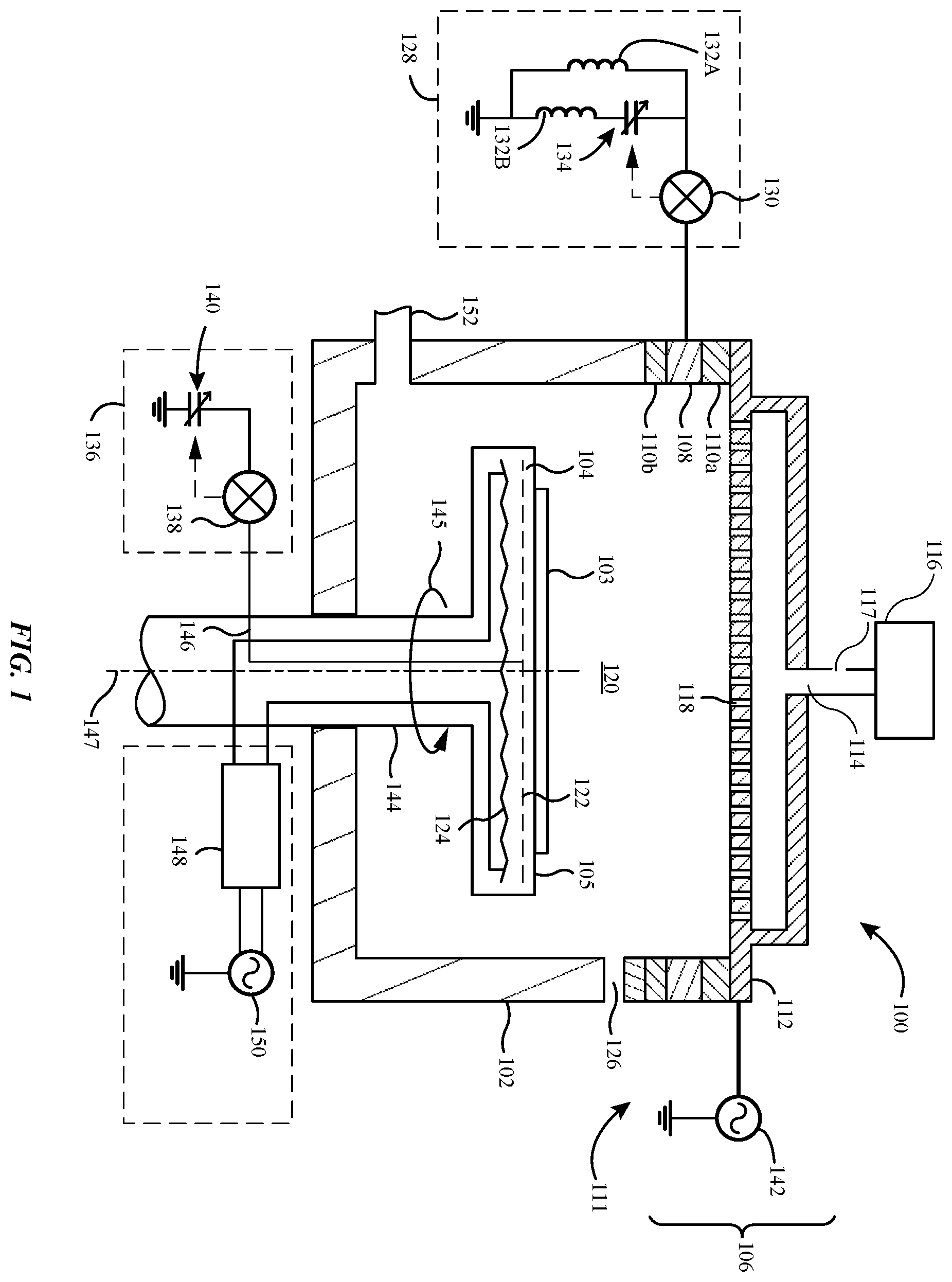 Patent US12347674 — Directional selective deposition — Figure 1