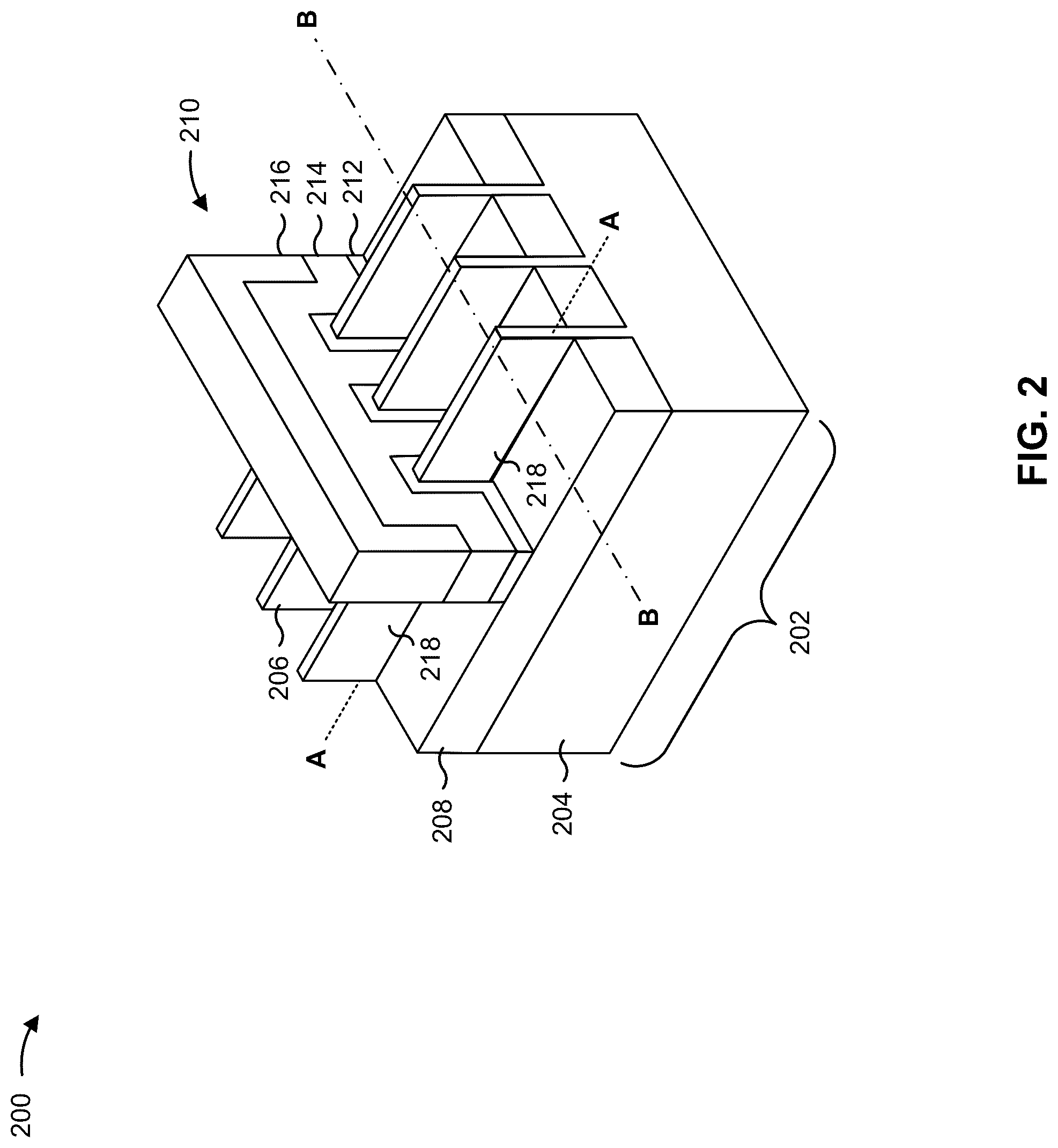 Patent US12347689 Figure 2 – Semiconductor device and methods of formation