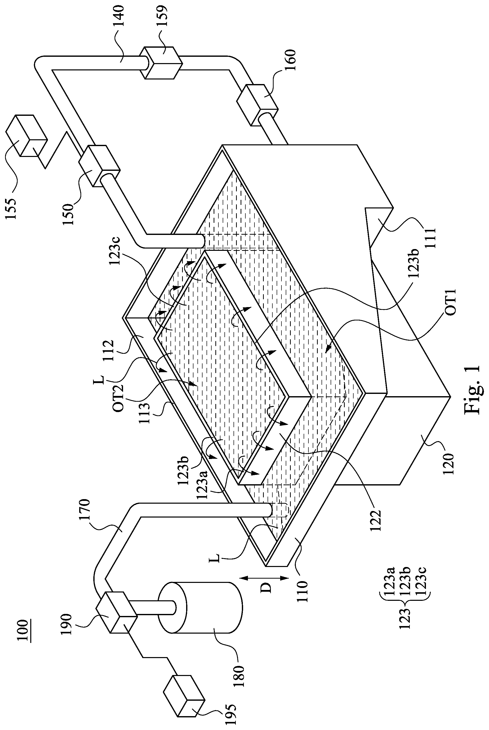 Patent US12347700 — Wet bench and chemical treatment method using the same — Figure 1