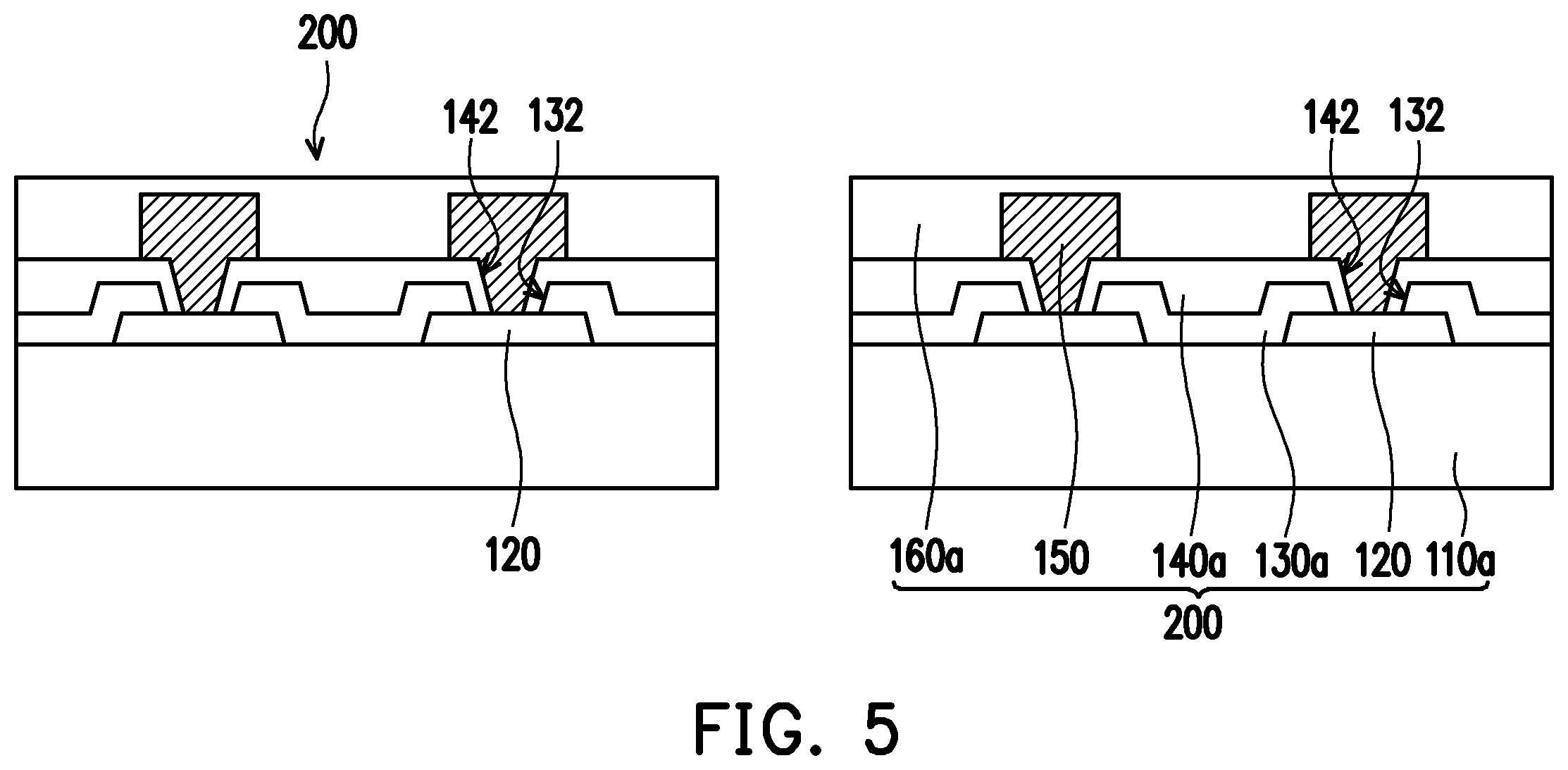 Patent US12347739 Figure 5 – Package structure
