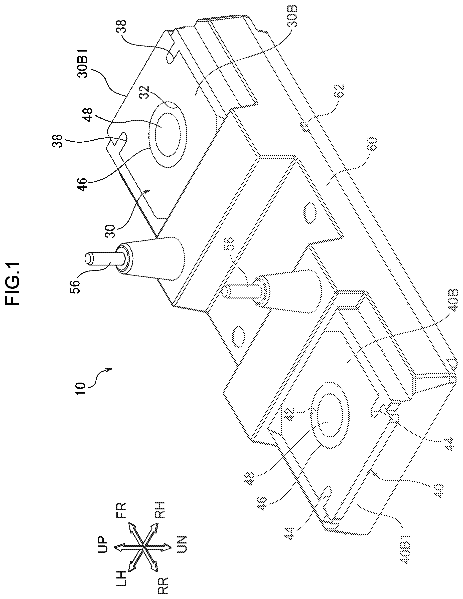 Patent US12347750 — Tip connection portion of terminal member and associated semiconductor device — Figure 1