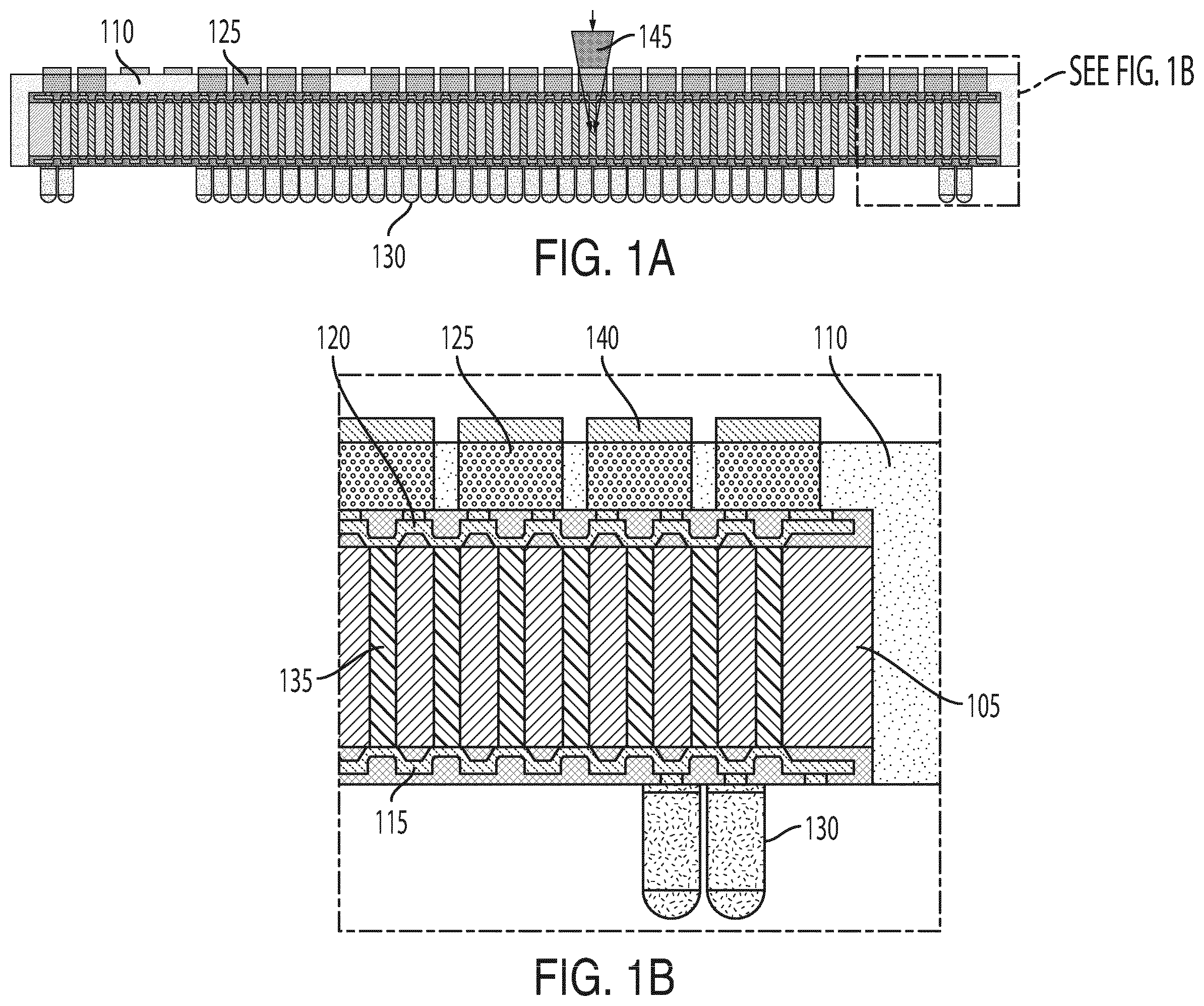 Patent US12347763 Figure 1 – Packaging of three-dimensional integrated circuit by encapsulation with copper posts and double sided redistribution layer