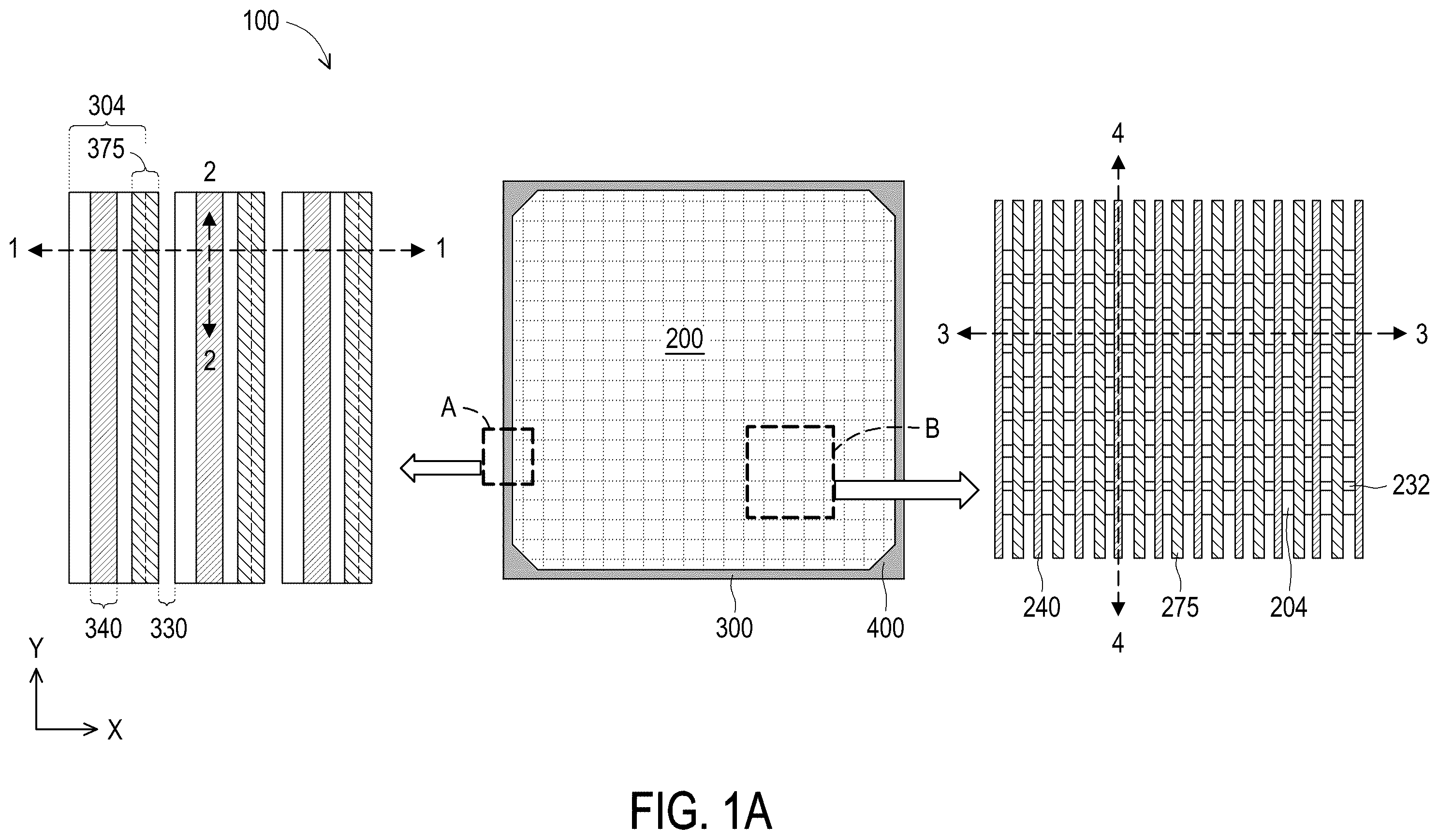 Patent US12347794 — Seal ring with continuous ring shape features for semiconductor device with gate-all-around transistors — Figure 1