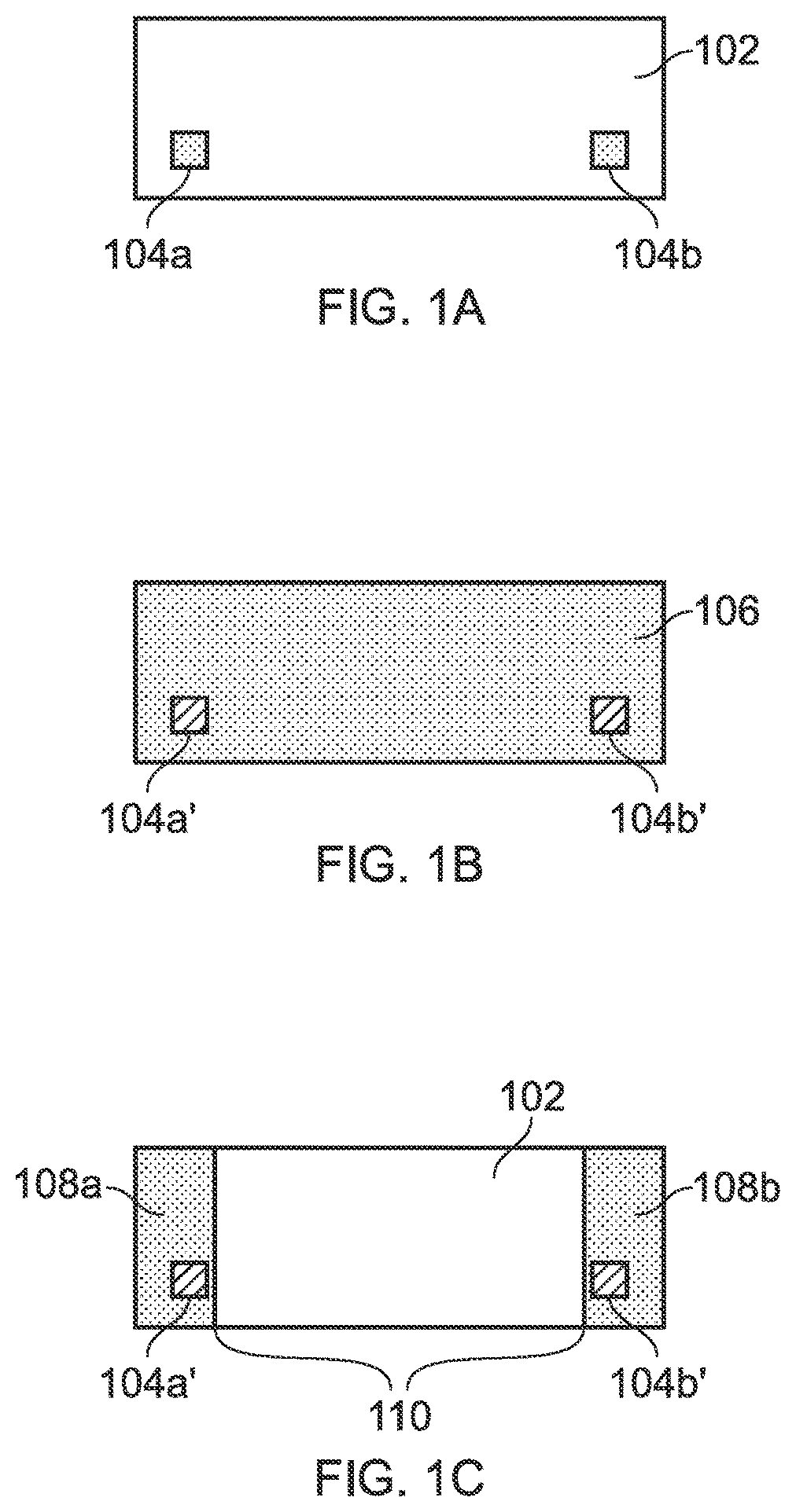 Patent US12347800 — Method of fabricating a conductive layer on an IC using non-lithographic fabrication techniques — Figure 1