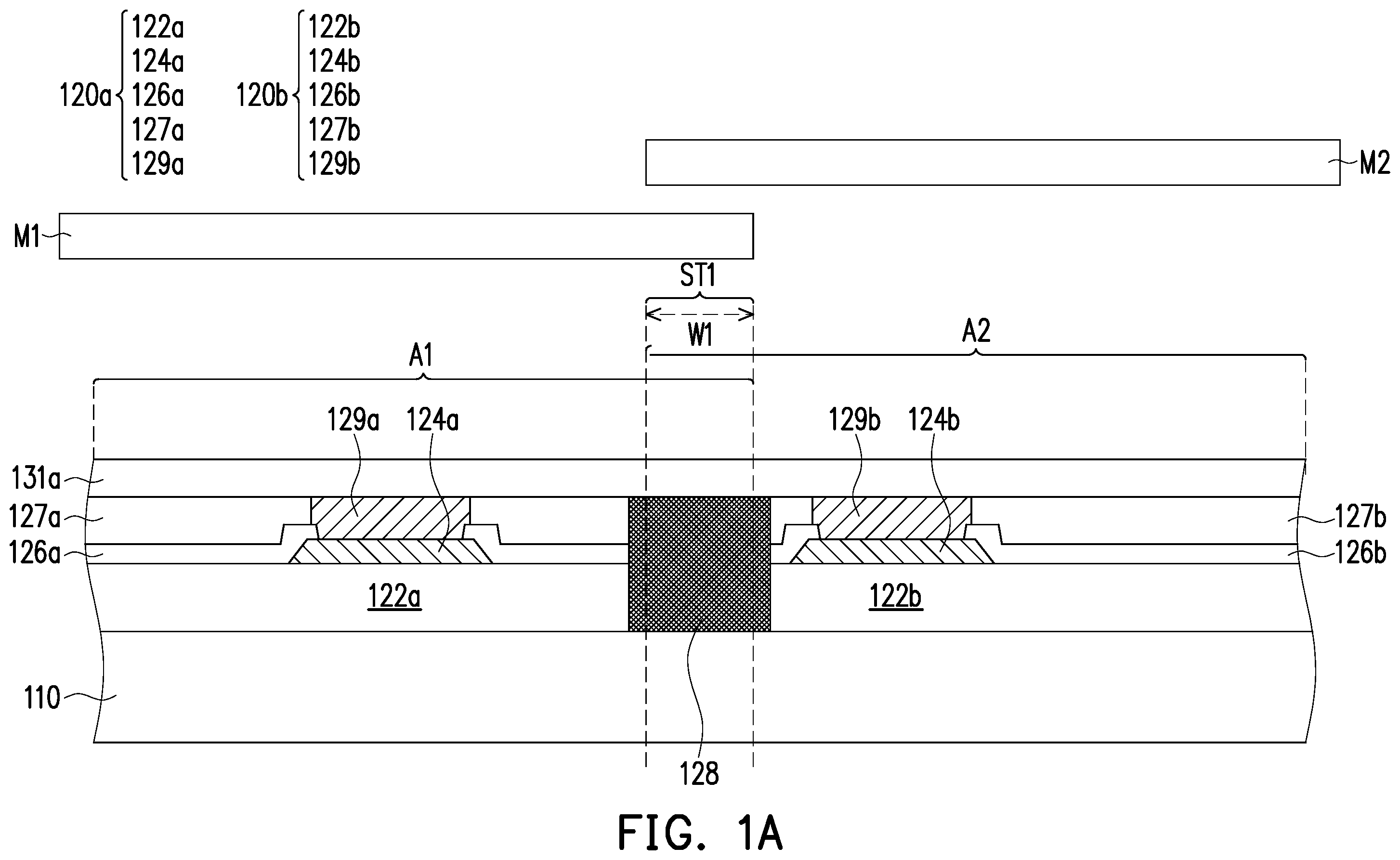 Patent US12347801 Figure 1 – Semiconductor package and method for manufacturing the same
