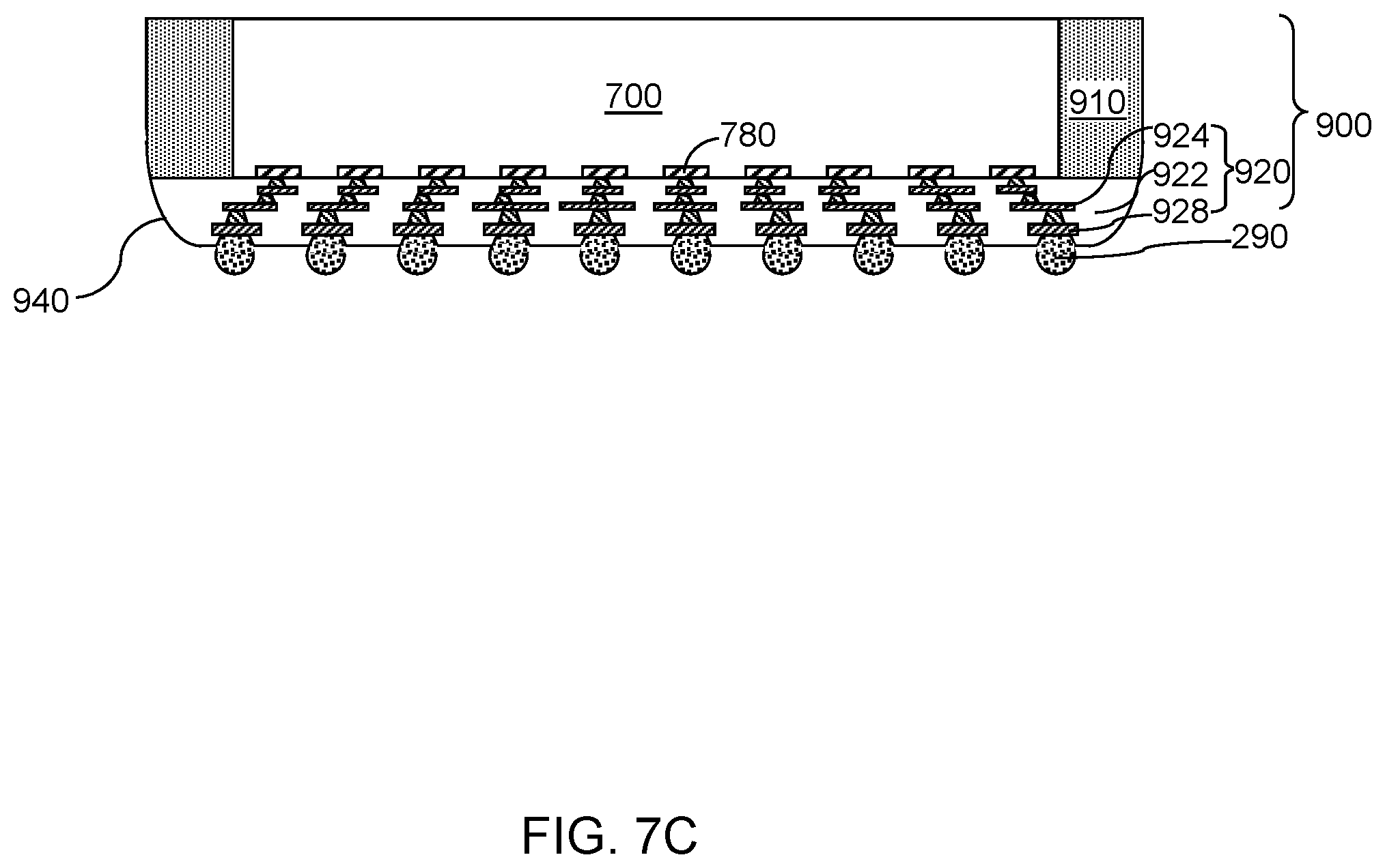 Patent US12347802 Figure 10 – Die corner removal for underfill crack suppression in semiconductor die packaging