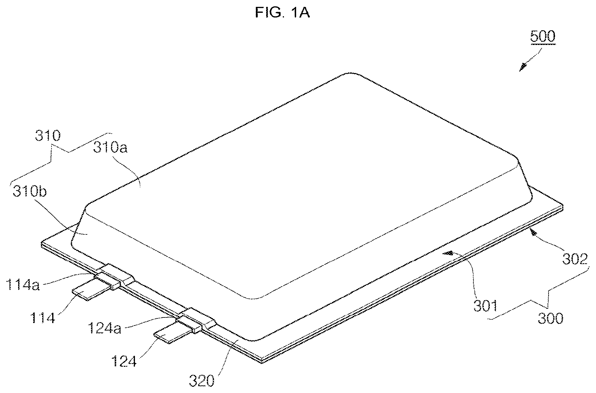 Patent US12347822 — Secondary battery — Figure 1