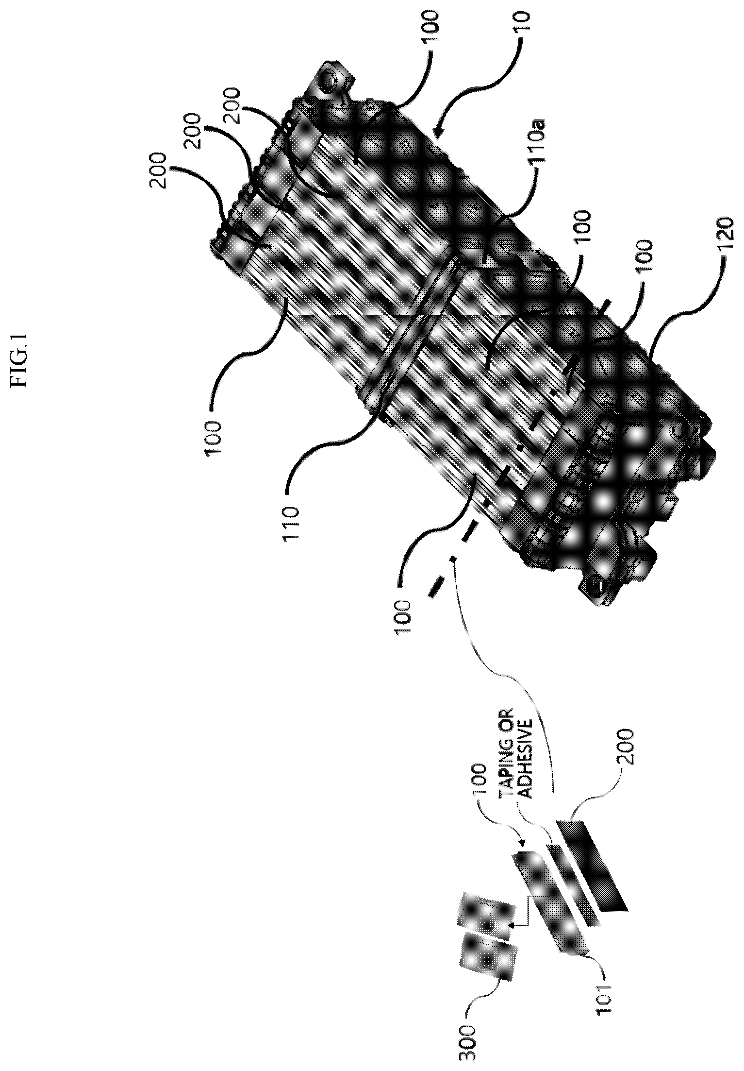 Patent US12347836 — Vehicle battery system and method for detecting and coping with swelling phenomenon — Figure 1