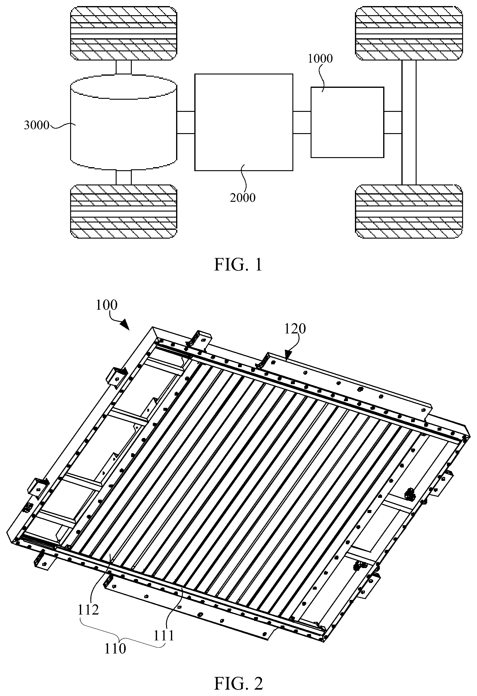 Patent US12347838 — Box structure, battery, and electrical device — Figure 1