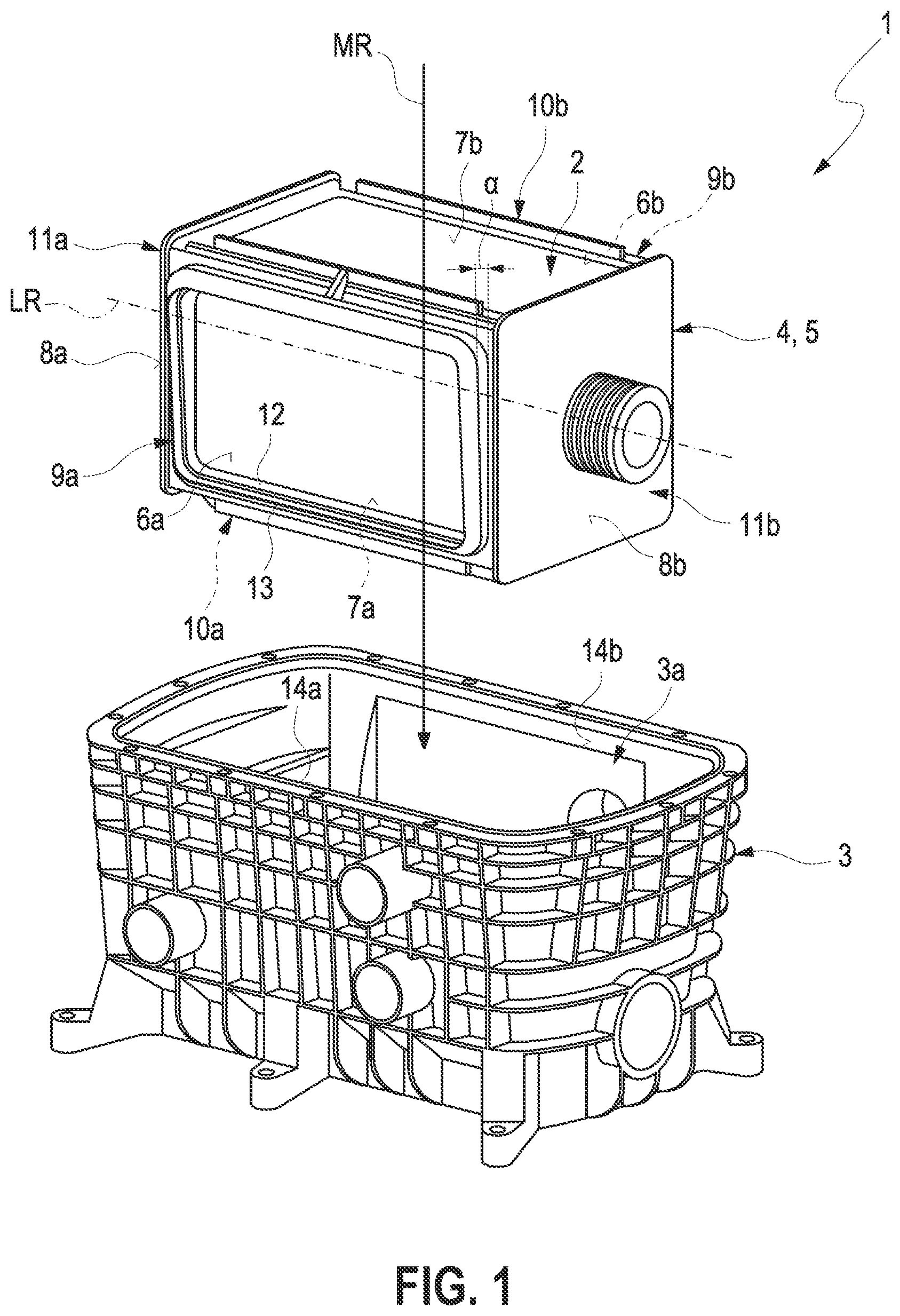 Patent US12347898 — Membrane humidifier — Figure 1