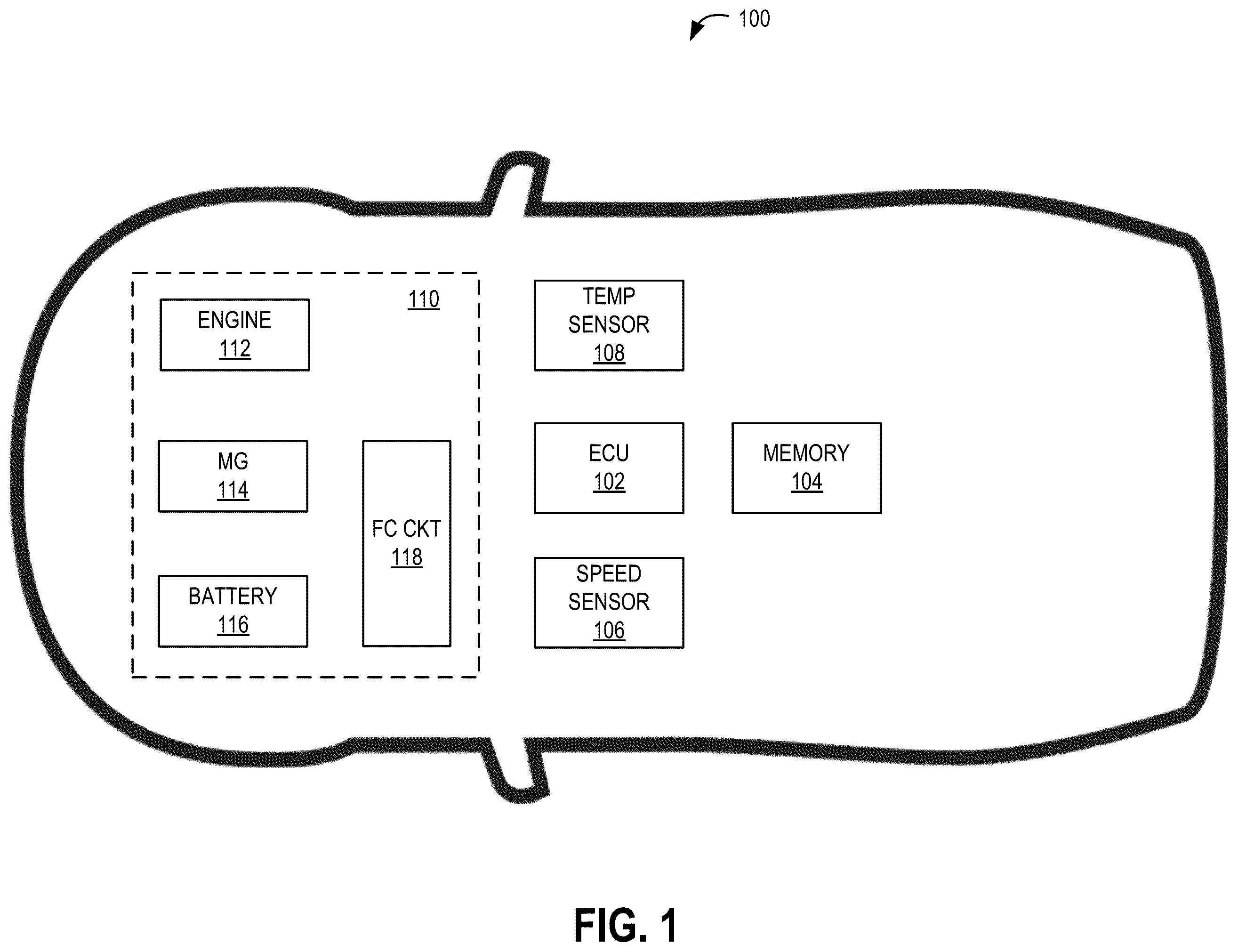 Patent US12347902 — Multiple fuel cell radiator system — Figure 1