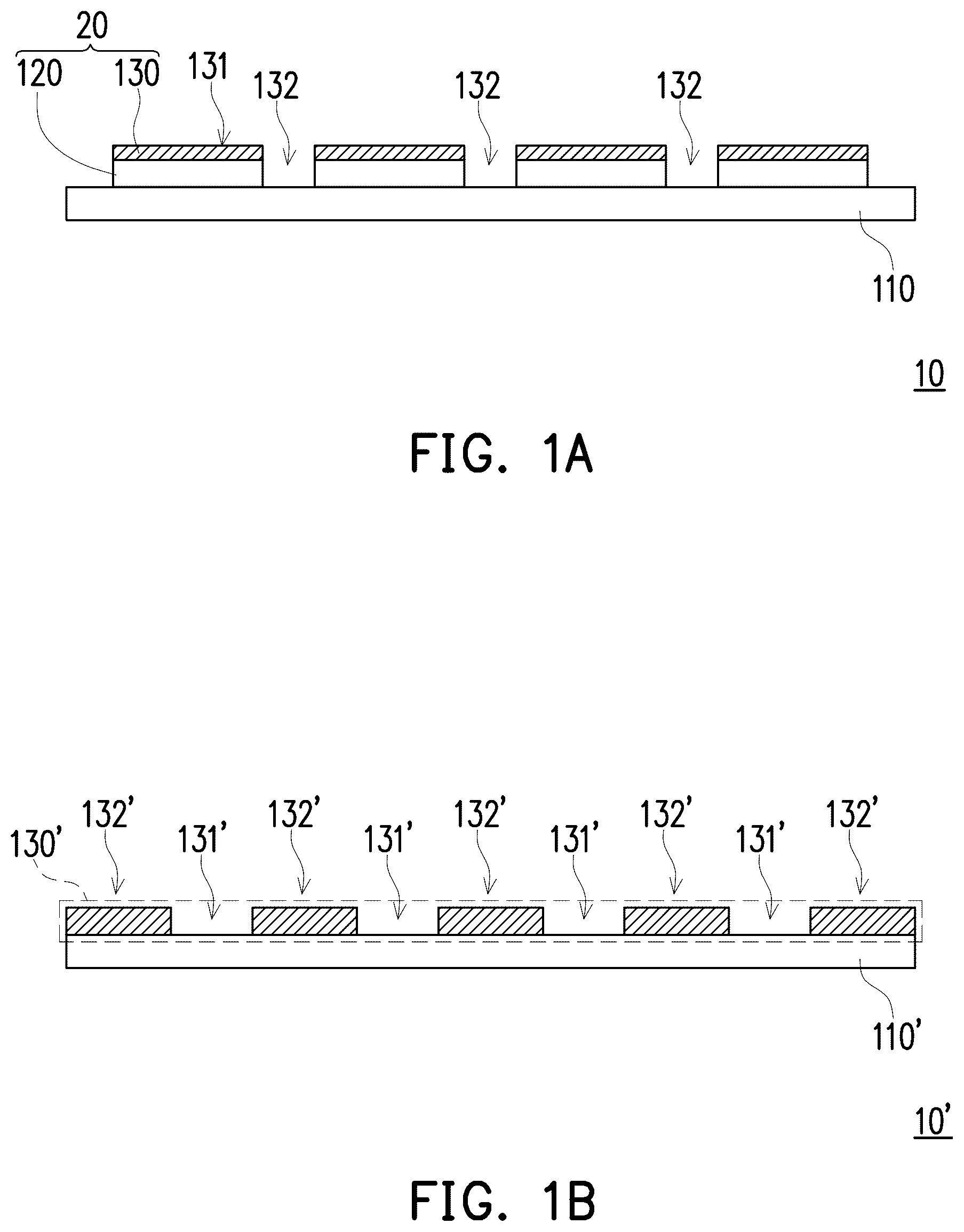 Patent US12347911 — Filter with adhesively bonded filter patterns and manufacturing method thereof — Figure 1