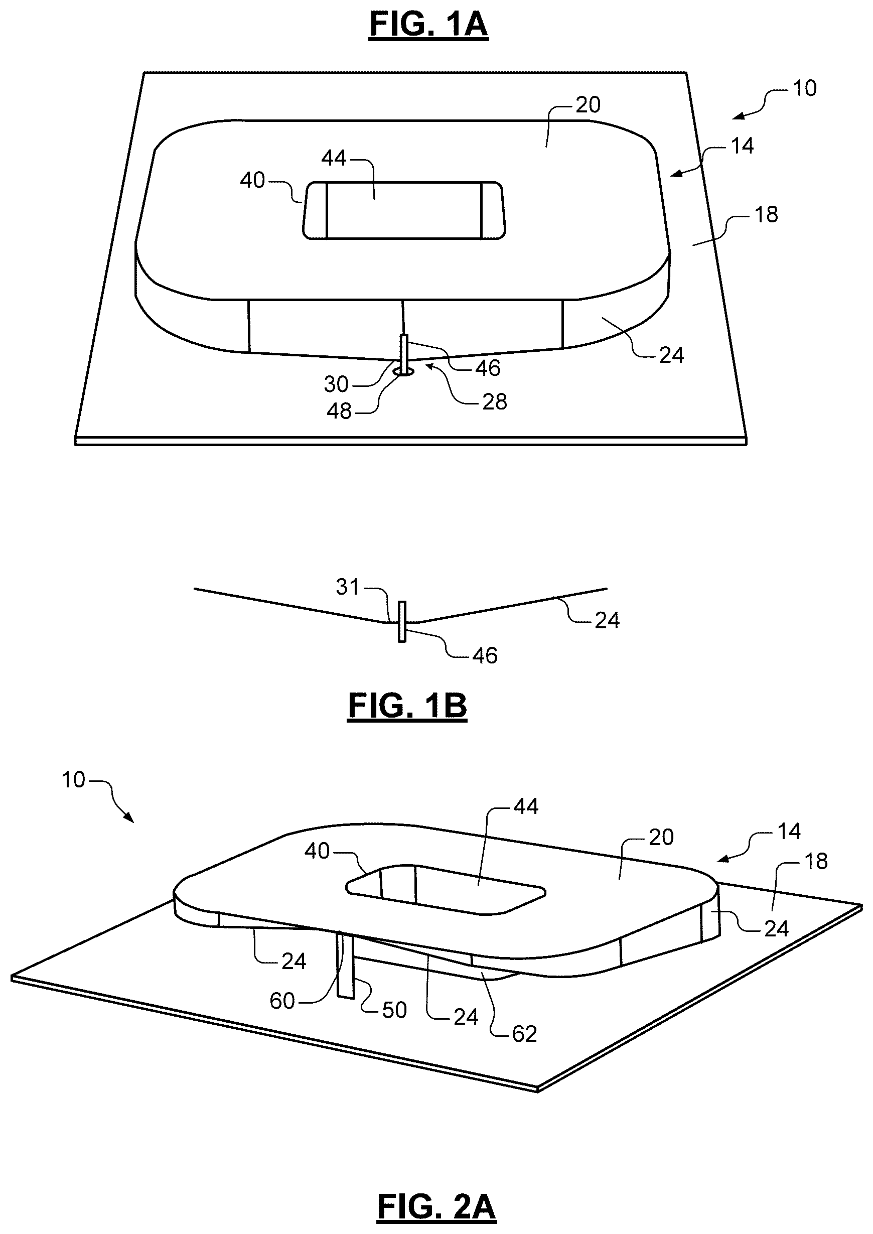 Patent US12347941 — Ultra wideband antenna including partial cavity and folded slot — Figure 1