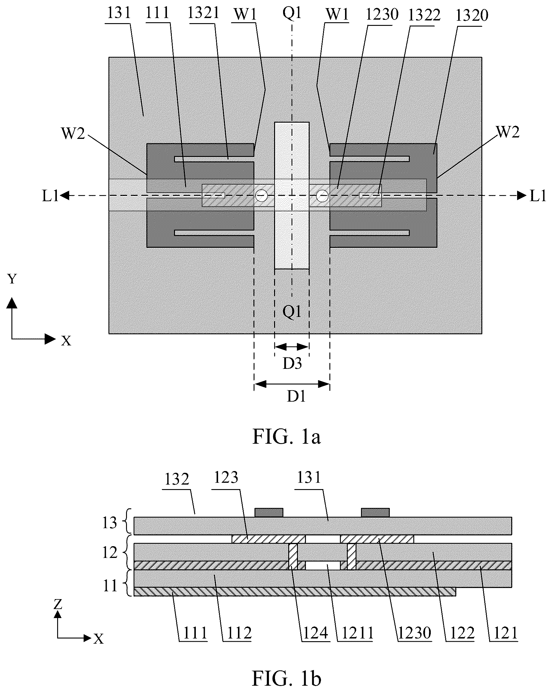Patent US12347946 — Antenna and electronic device — Figure 1