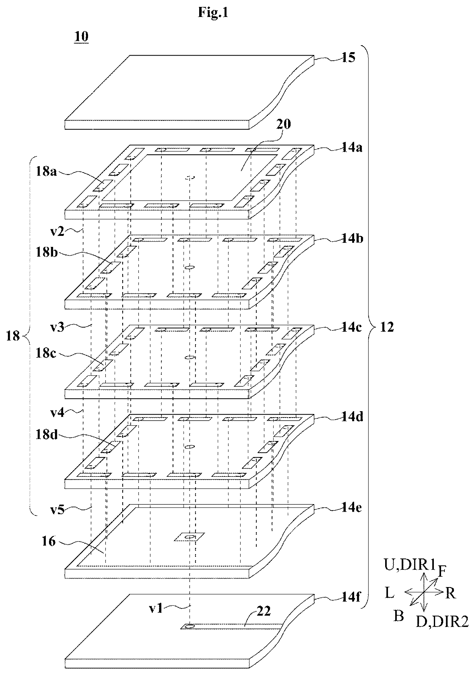 Patent US12347947 Figure 1 – Antenna element