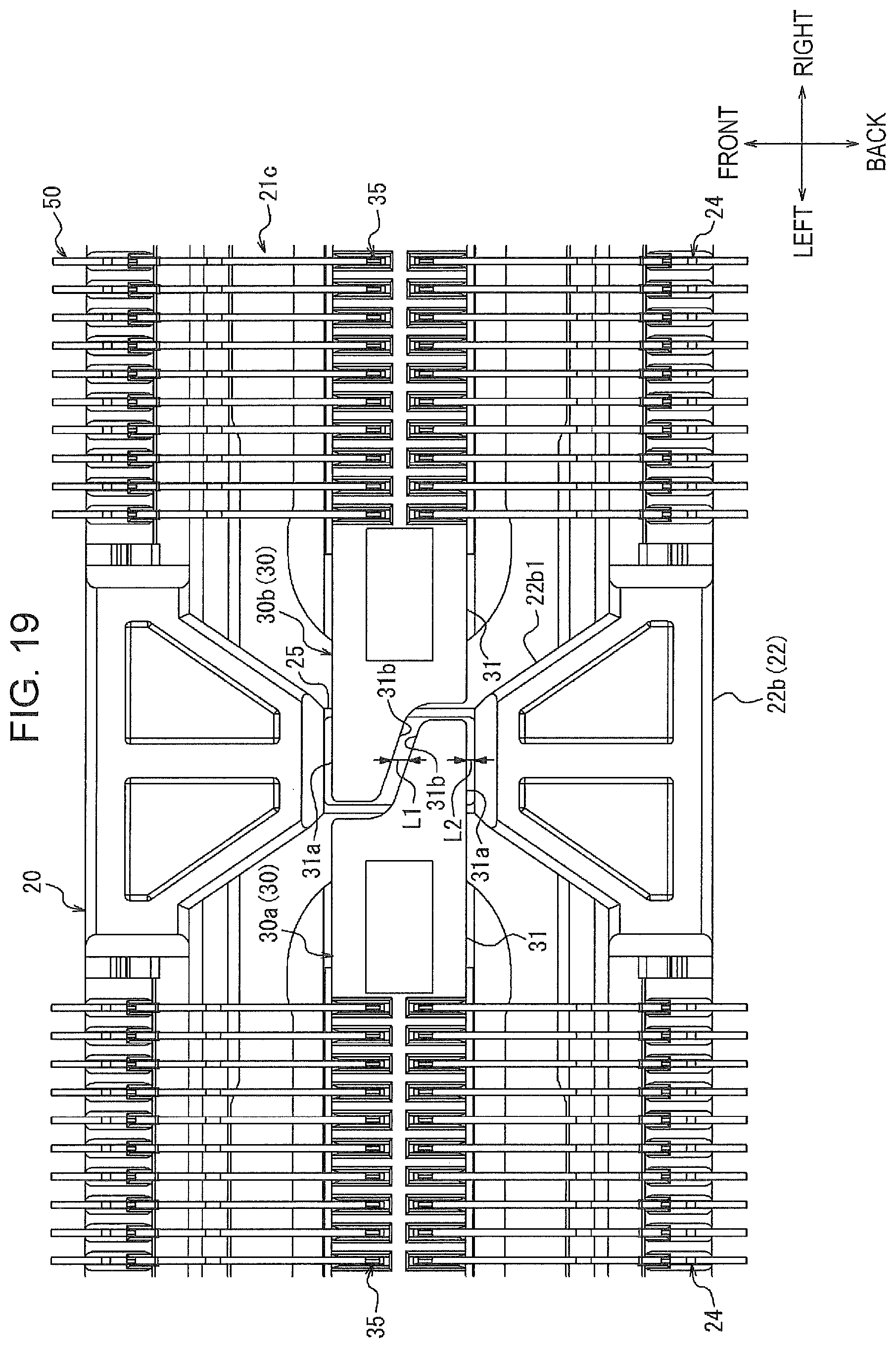 Patent US12347955 Figure 18 – Connector and electronic apparatus