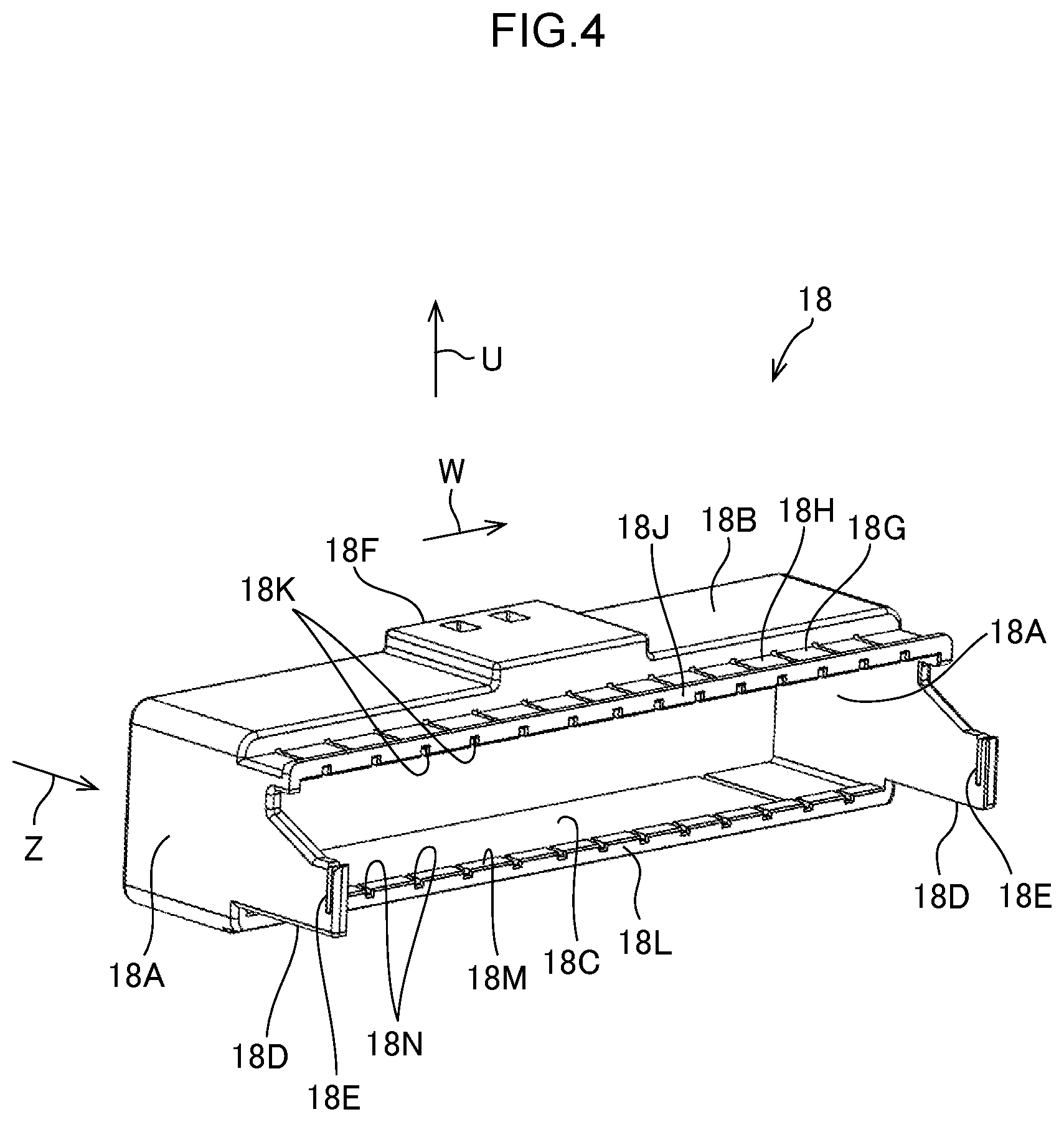 Patent US12347958 Figure 4 – Electrical connector with inner and out terminals with a compact configuration and connector set using the same