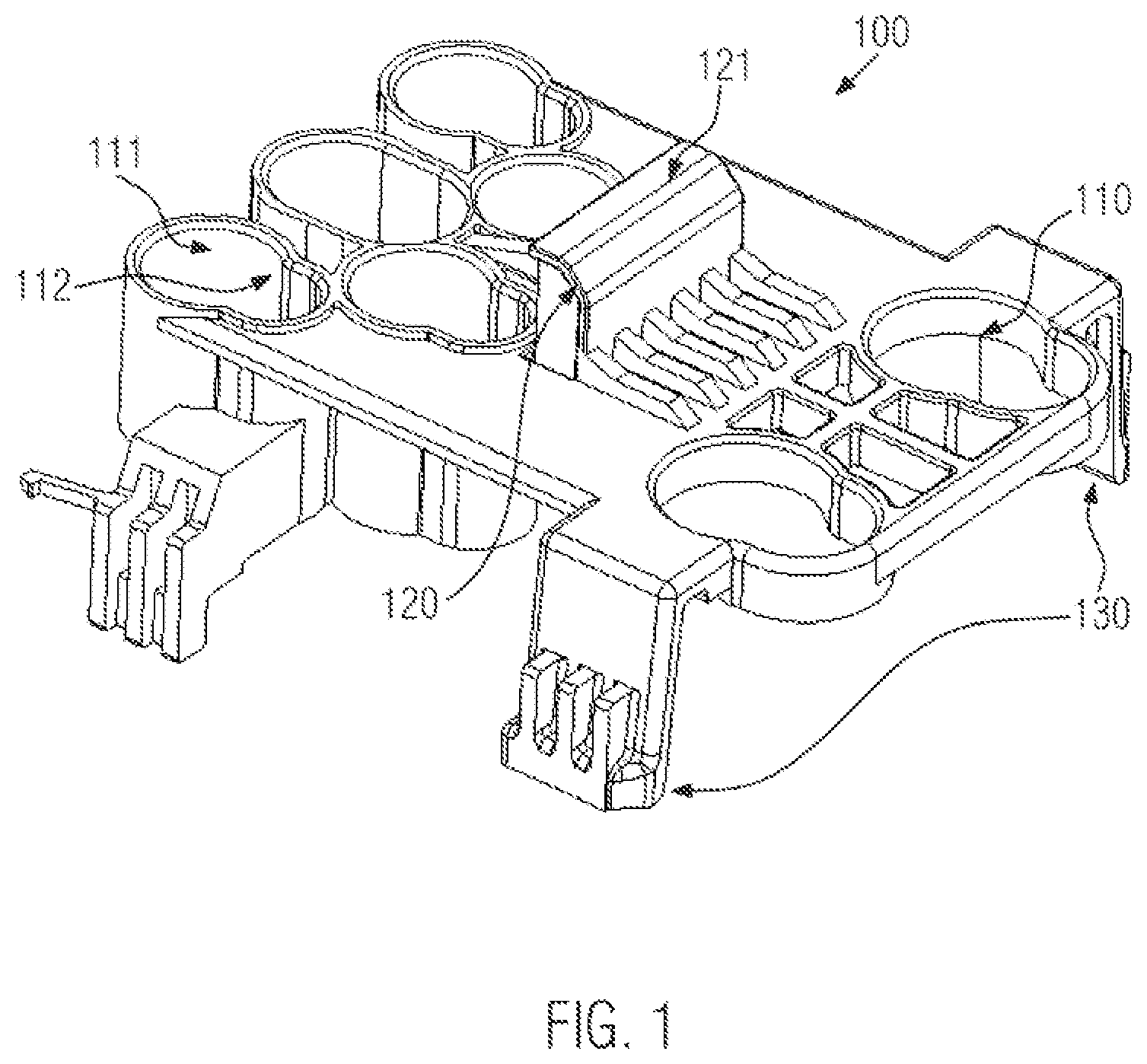 Patent US12347960 — System and method for locking electrical terminals — Figure 1