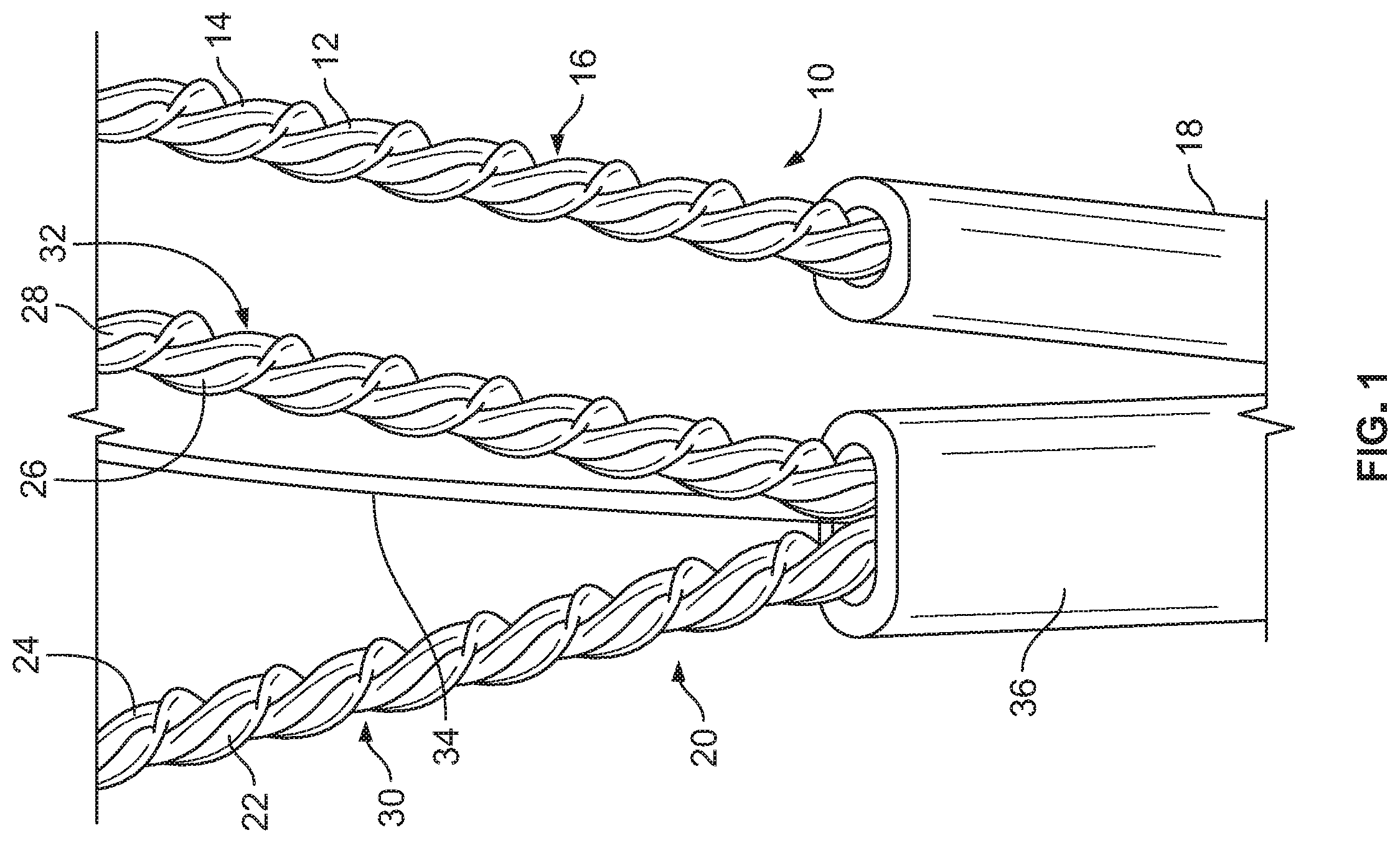 Patent US12347973 — Connectors for a single twisted pair of conductors — Figure 1